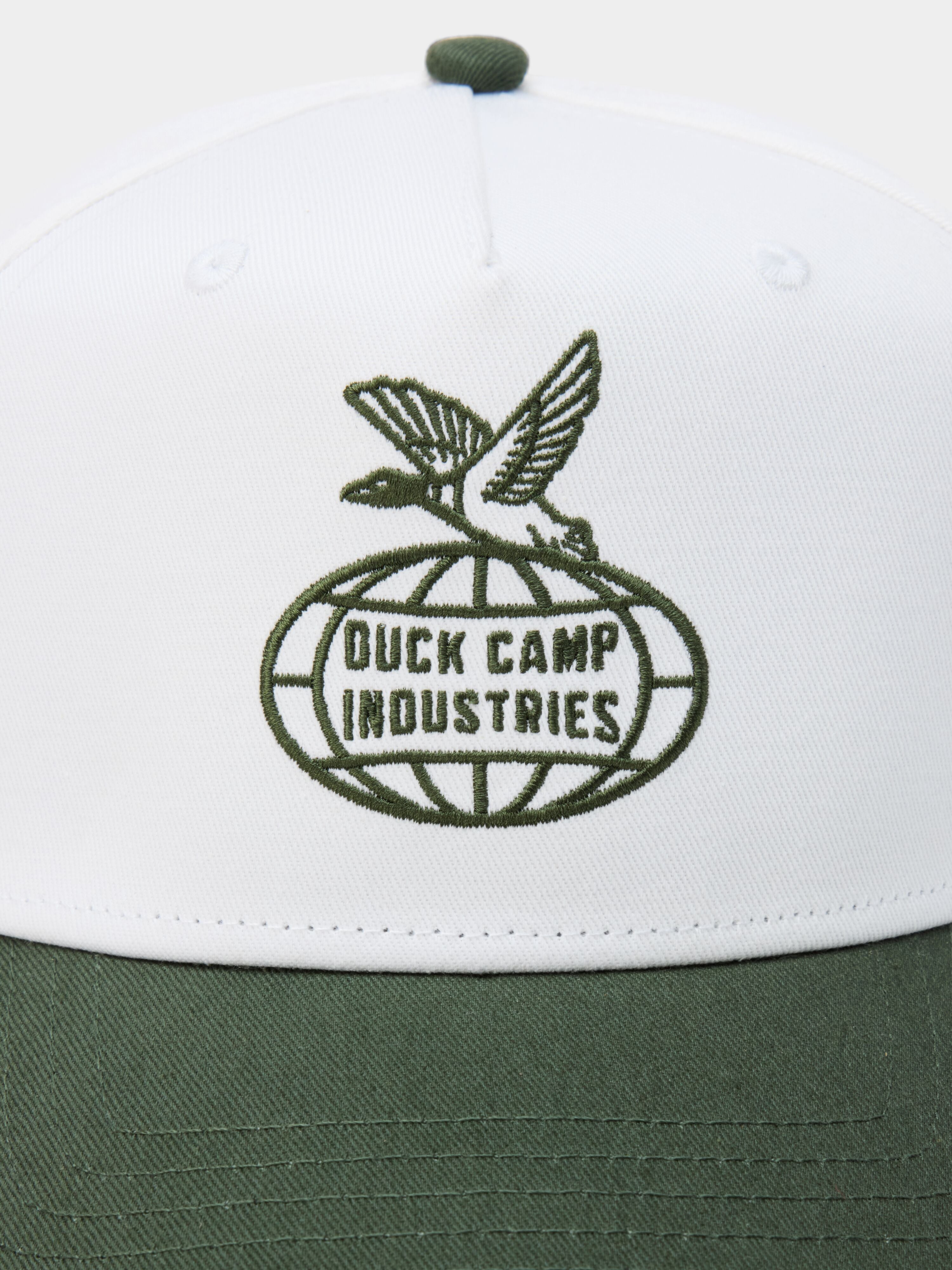 Duck Camp Industries High Crown Twill Cap - Thyme