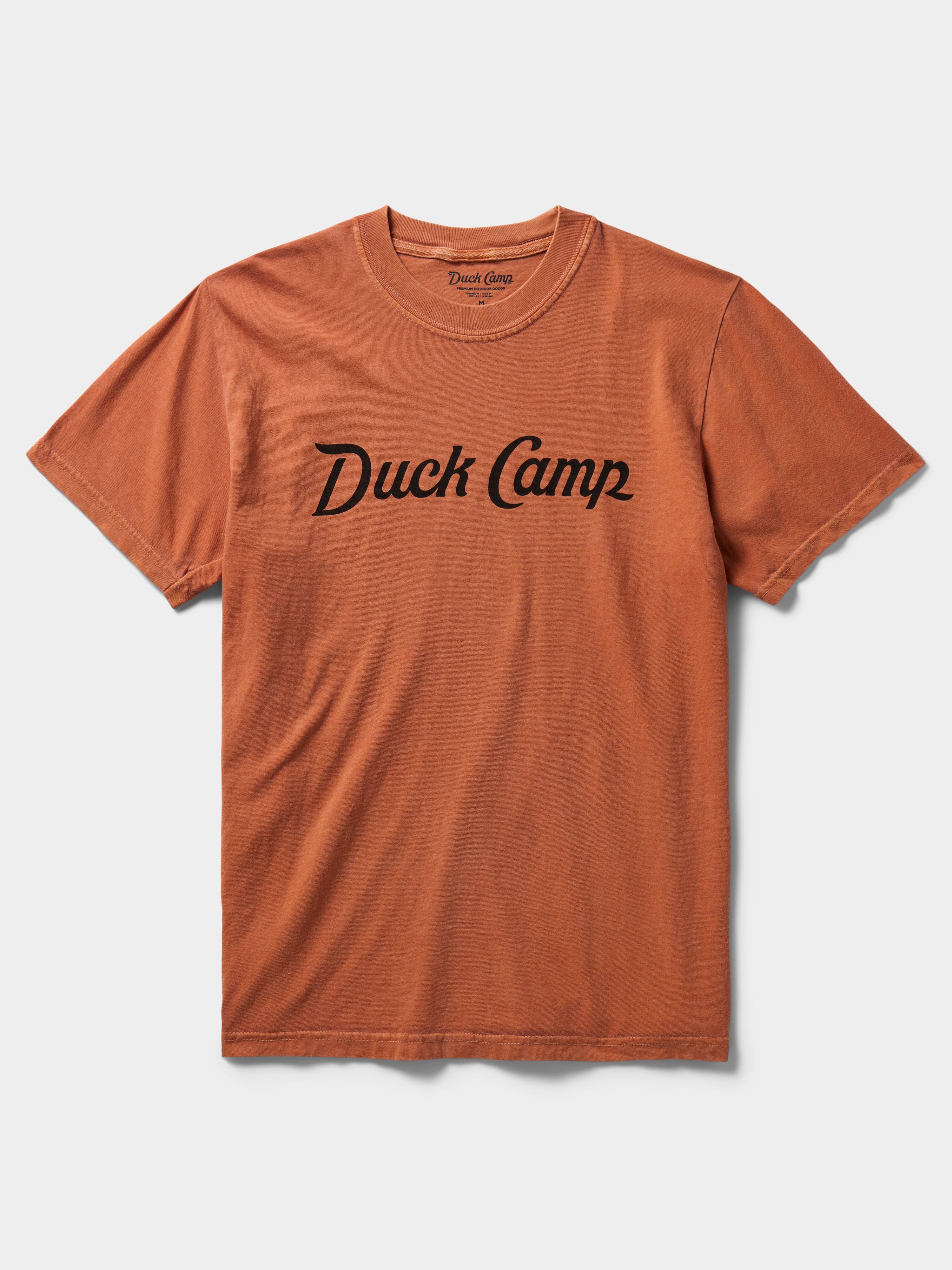 Duck Camp Logo Tee - Clay