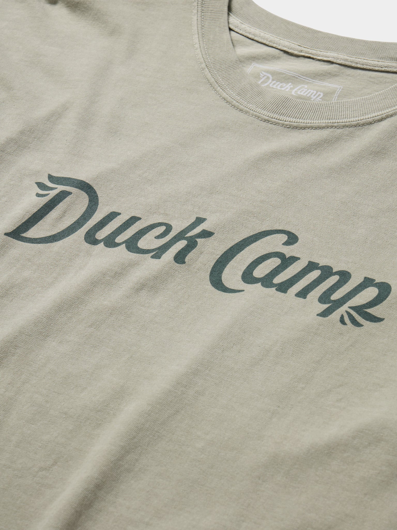 Duck Camp Logo Tee - Wheat