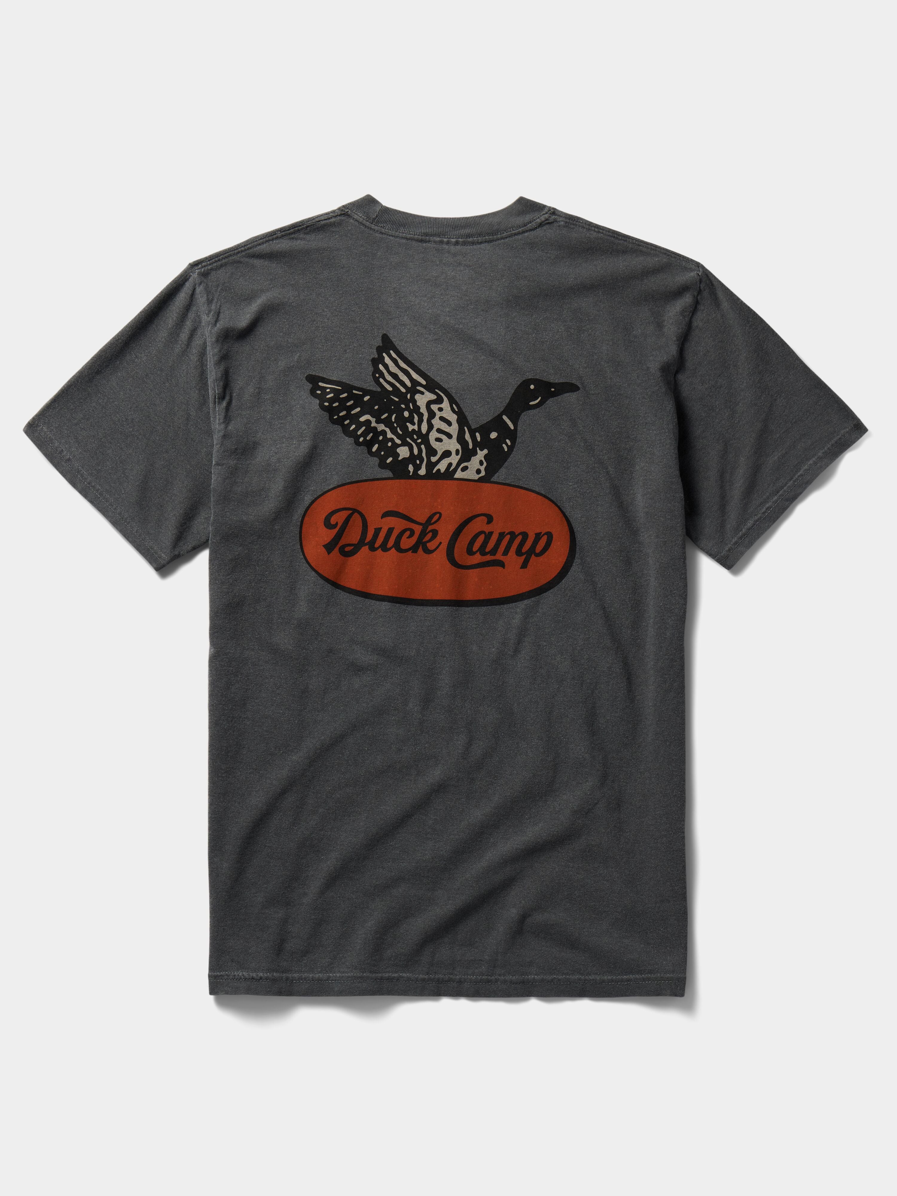 Duck Scripture Tee - Pepper