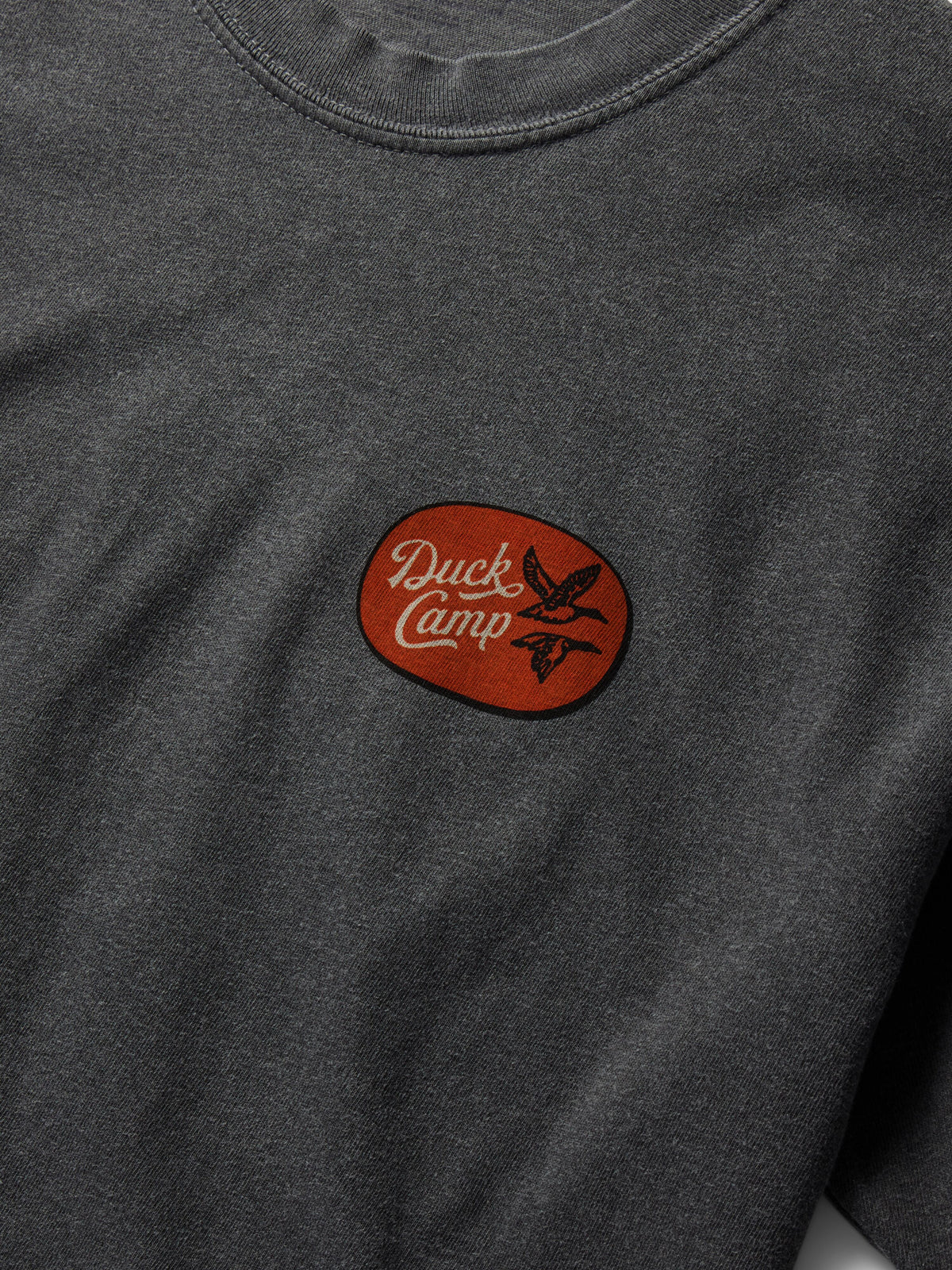 Duck Scripture Tee - Pepper