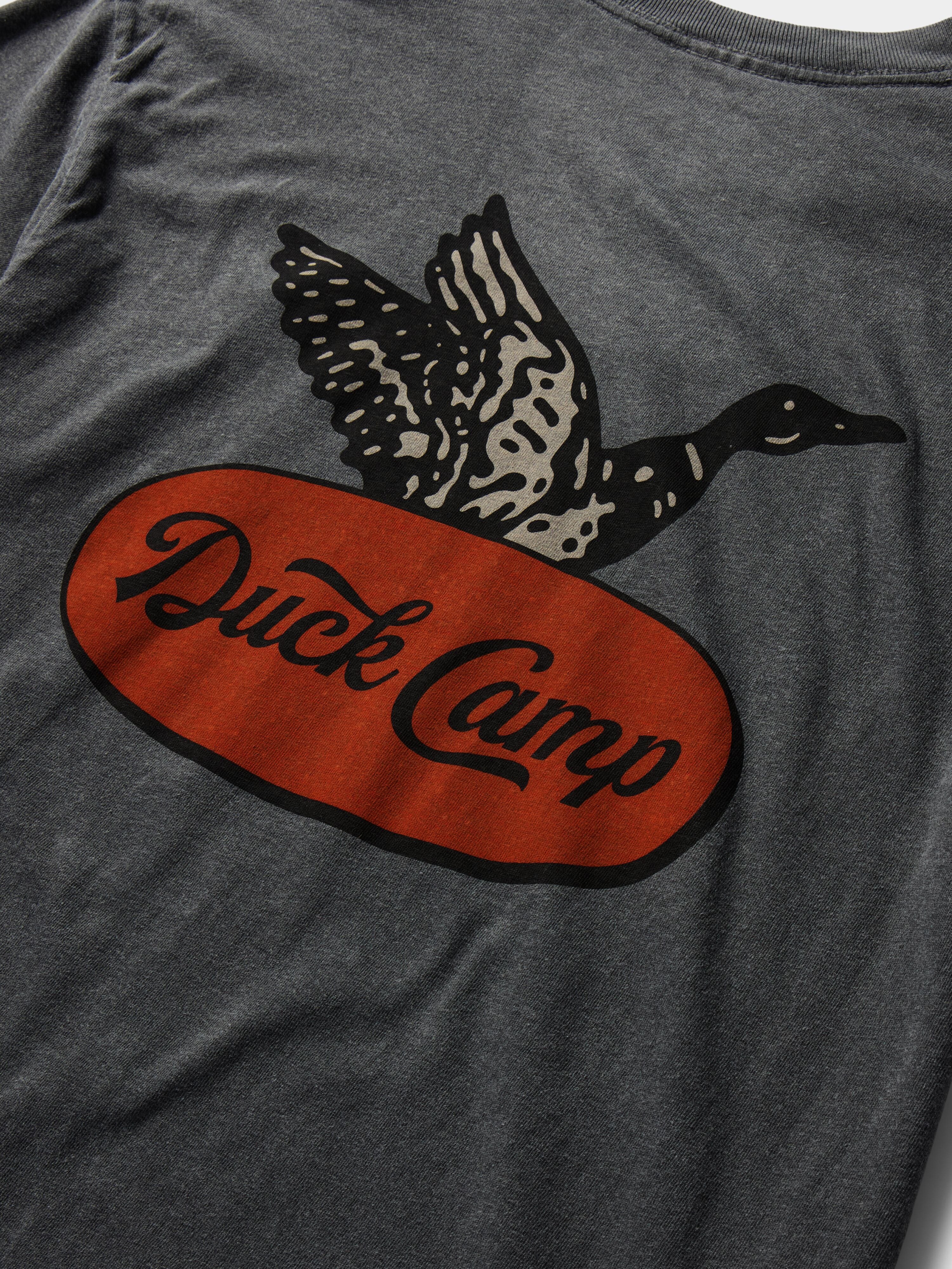 Duck Scripture Tee - Pepper