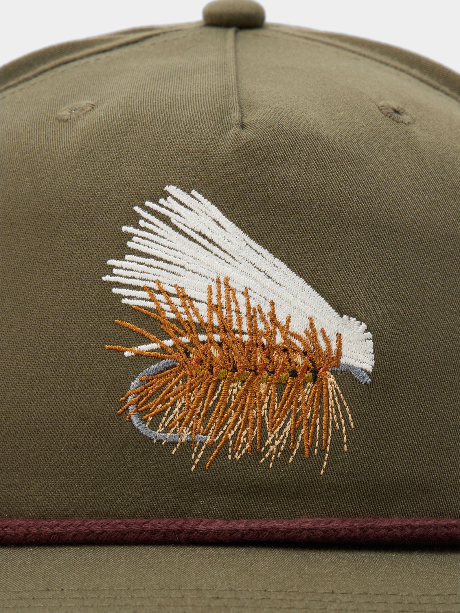 Elk Hair Caddis Hat - Military Green