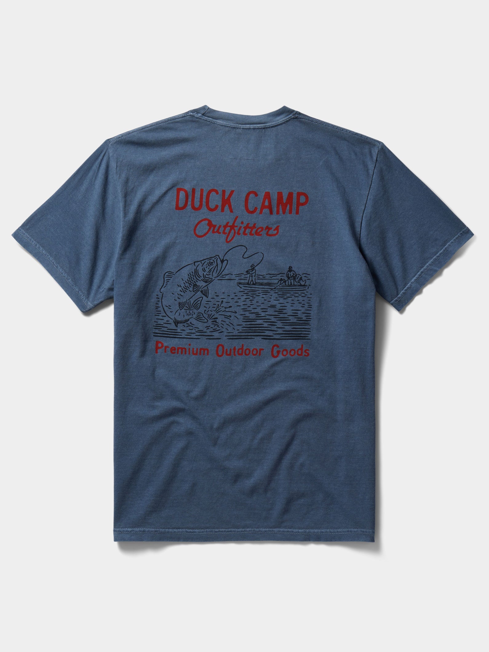 Fish On Tee - Dark Denim