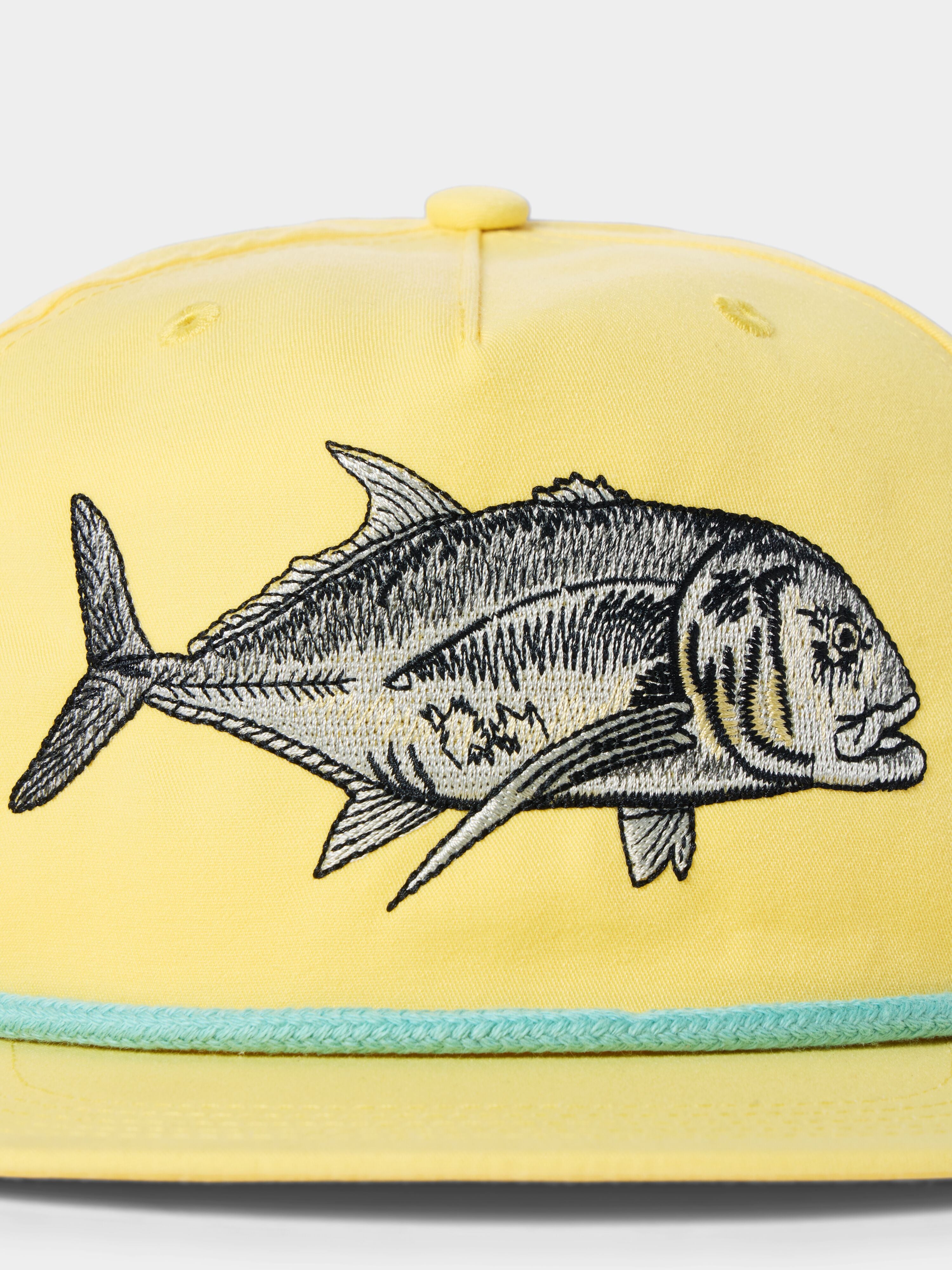 Giant Trevally Hat - Summerland Yellow