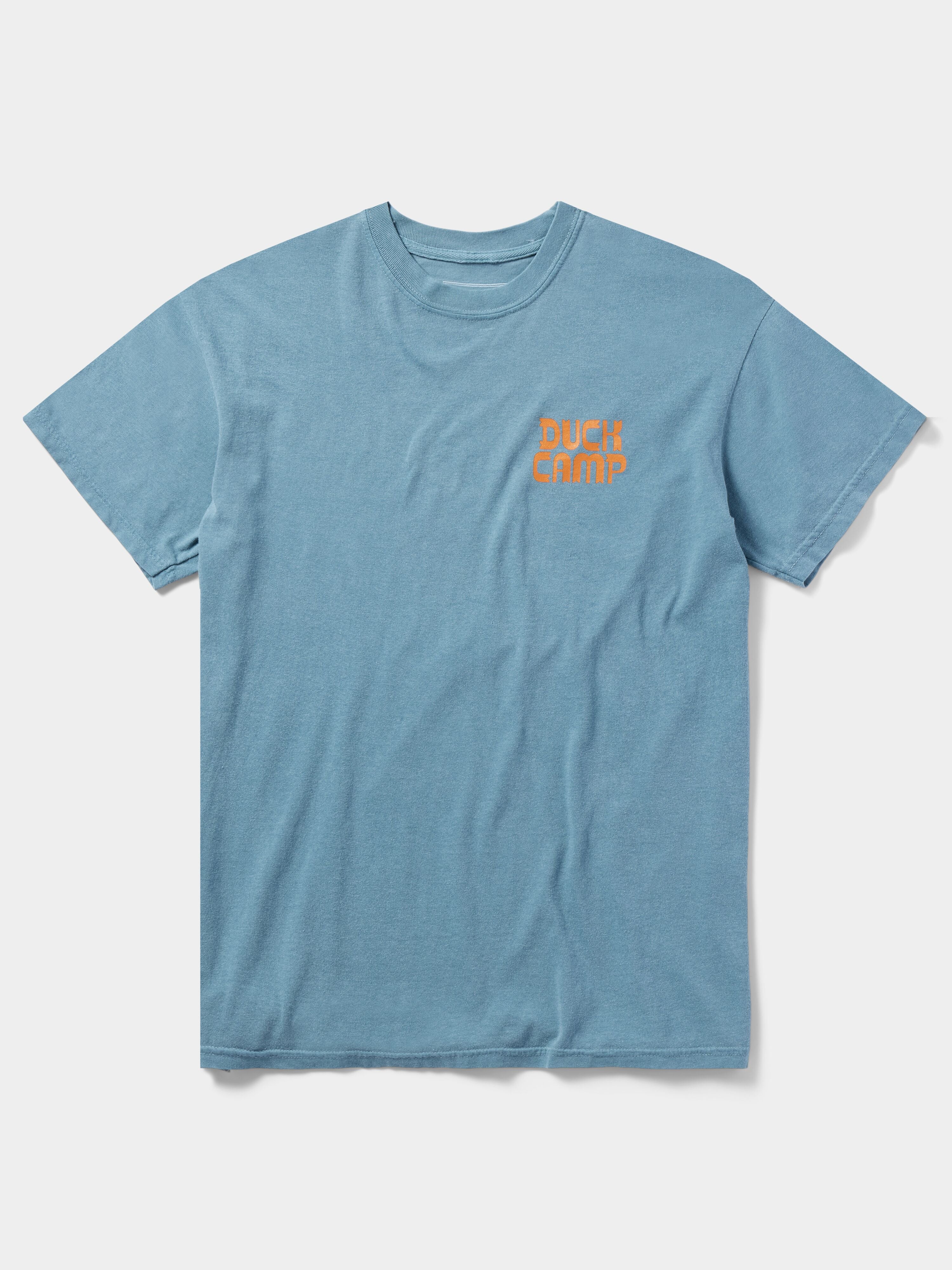 Buckle Badge Tee - Coastal Blue