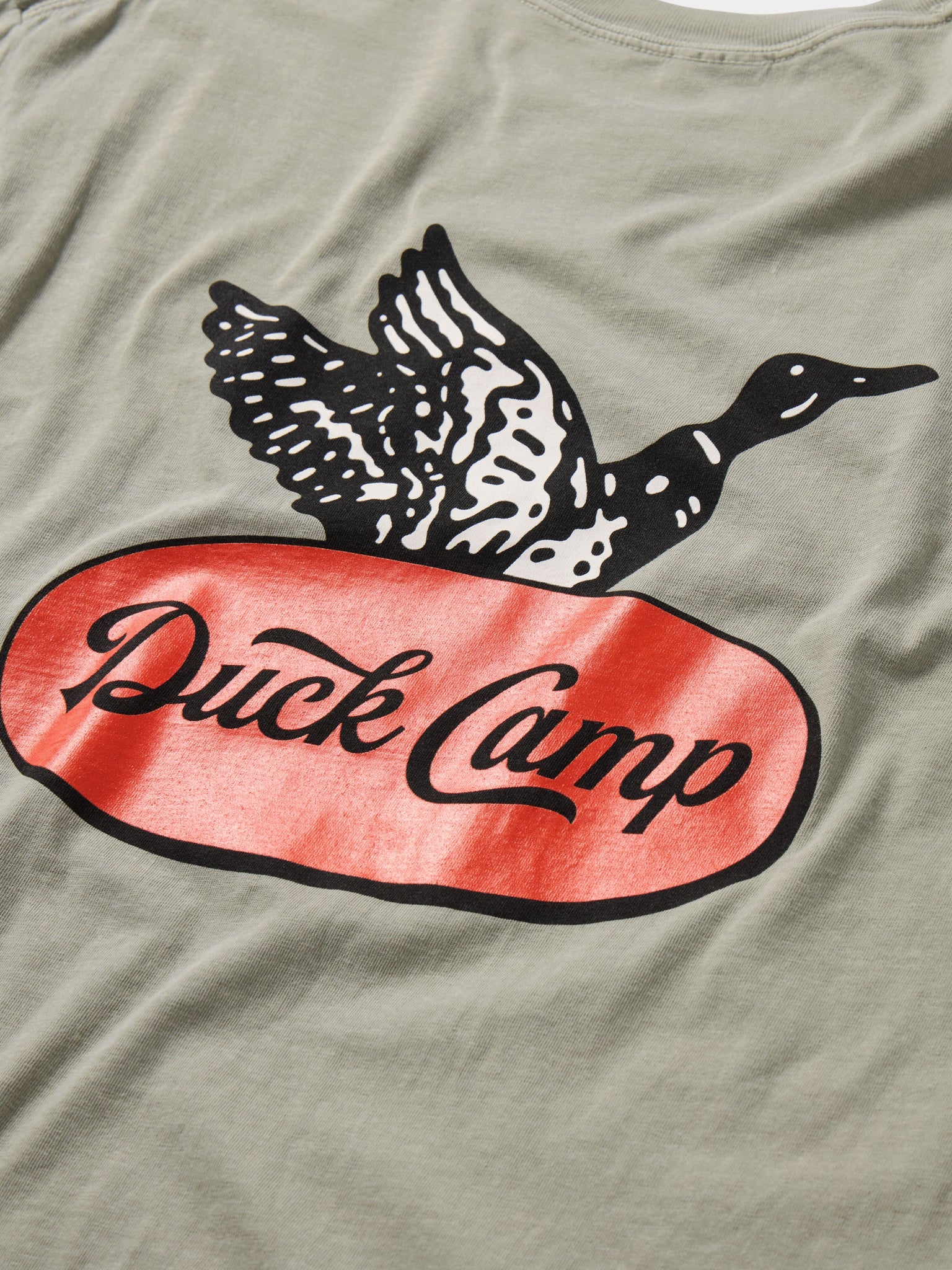 Duck Scripture Tee - Wheat