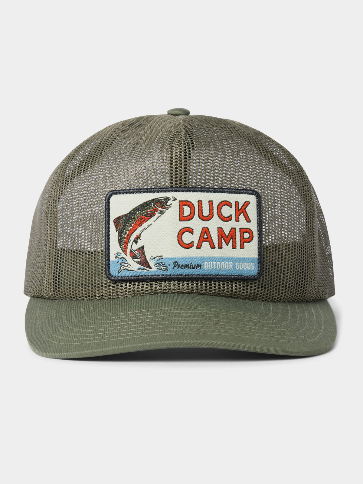 Trout Camp Gulf Trucker - Moss