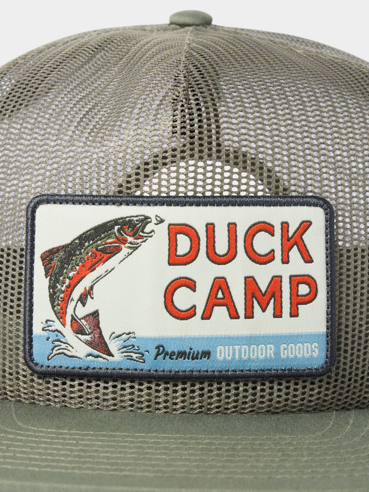 Trout Camp Gulf Trucker - Moss