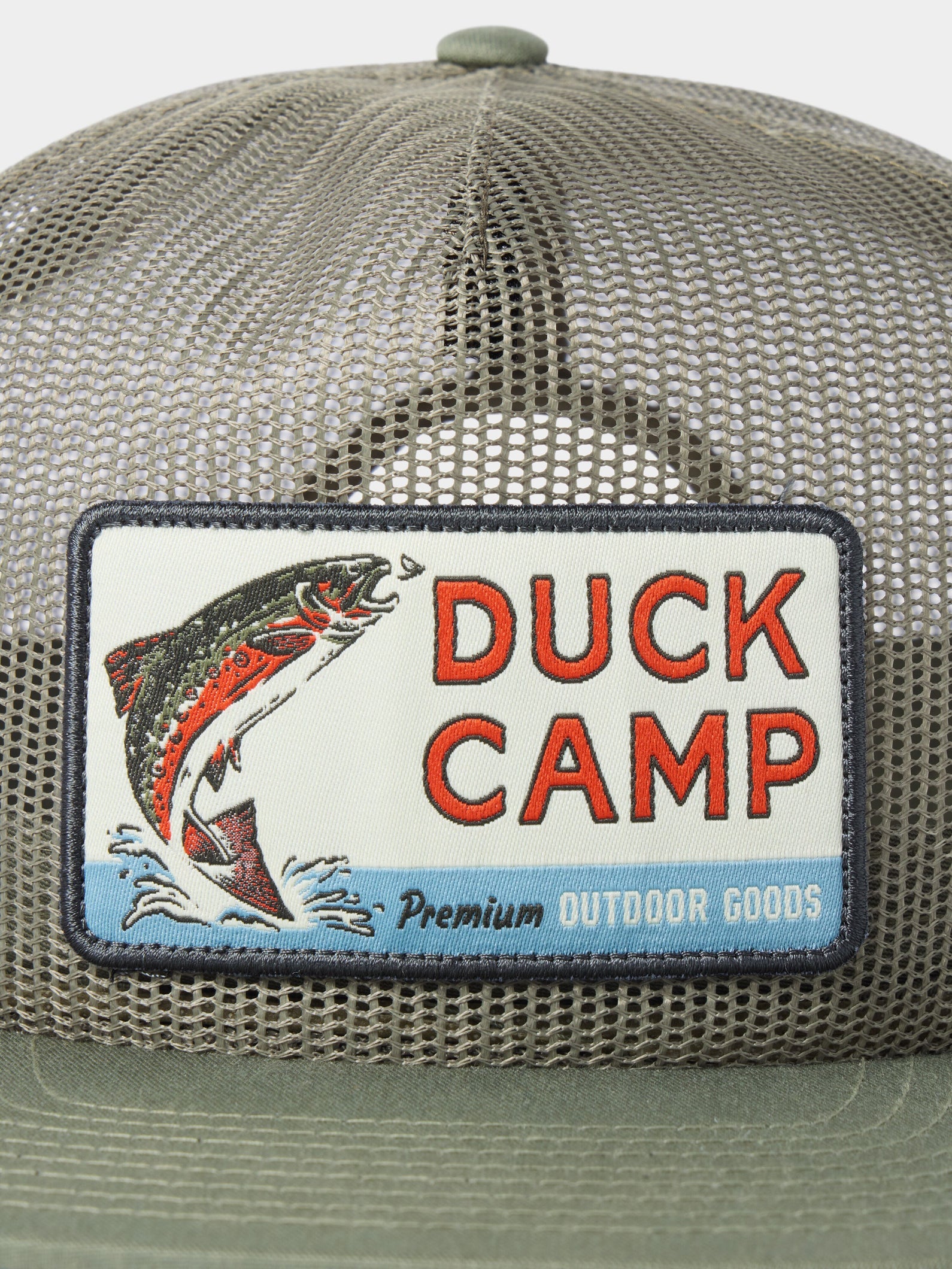 Trout Camp Gulf Trucker - Moss