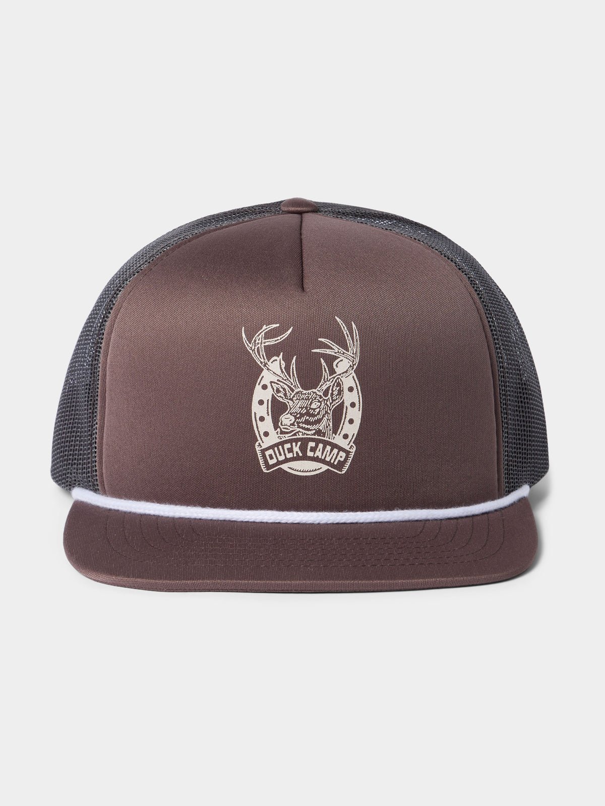 Lucky Deer Retro Trucker - Fossil