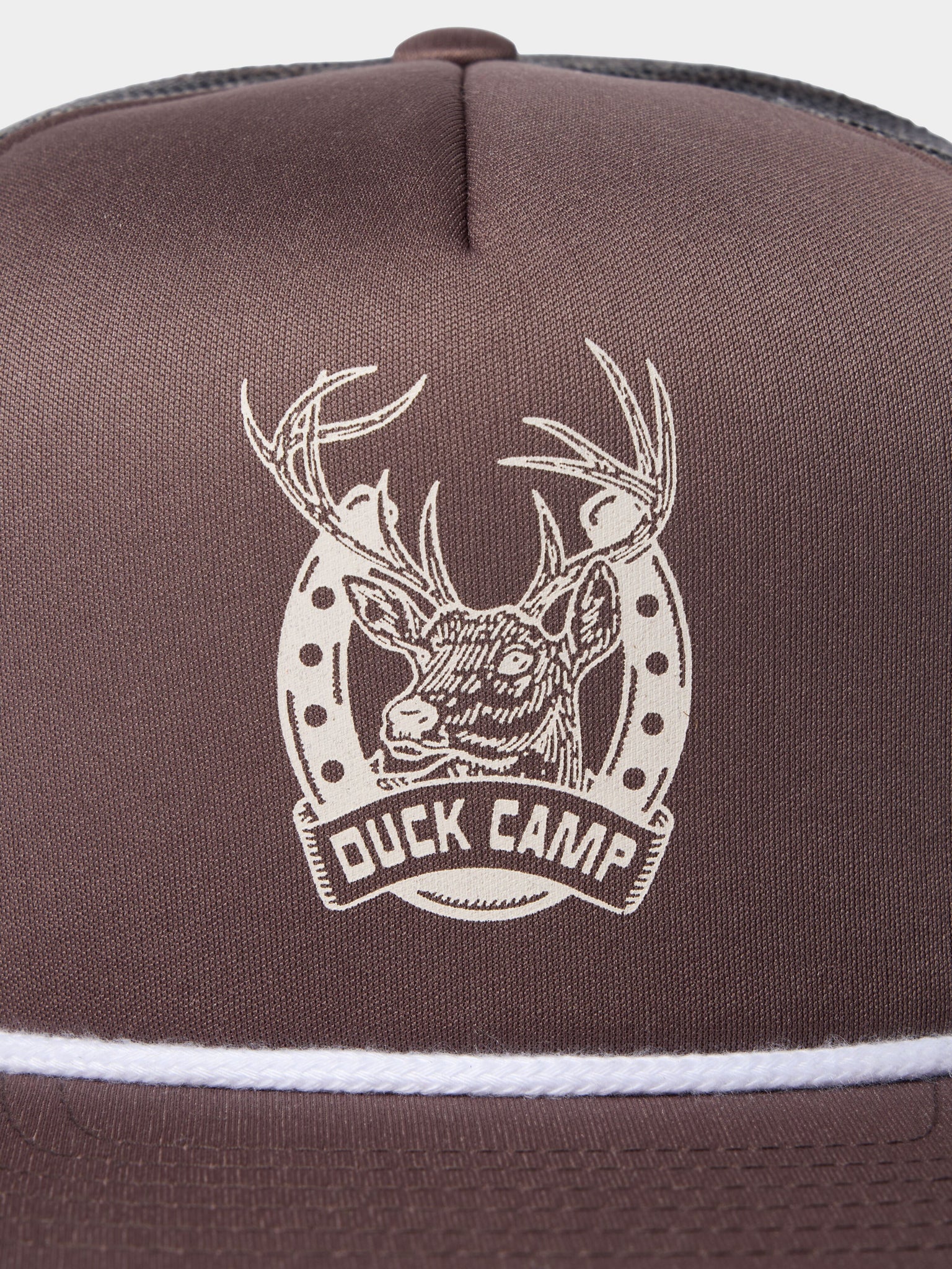 Lucky Deer Retro Trucker - Fossil