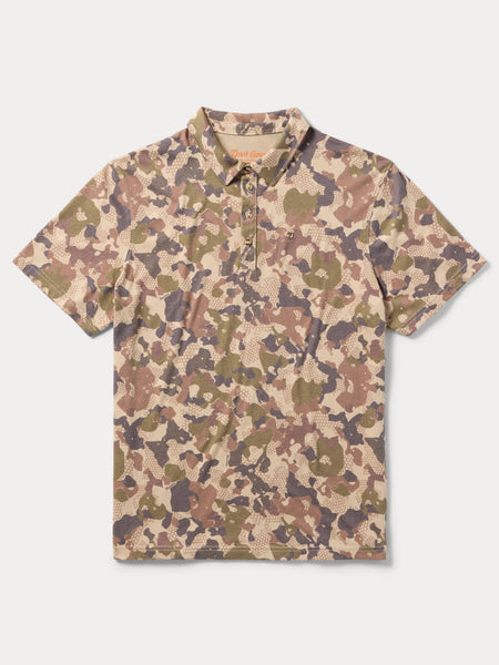 トップス Pedestal camo polo Flexwitme Men's Essential drirelease® Polo - Wetland