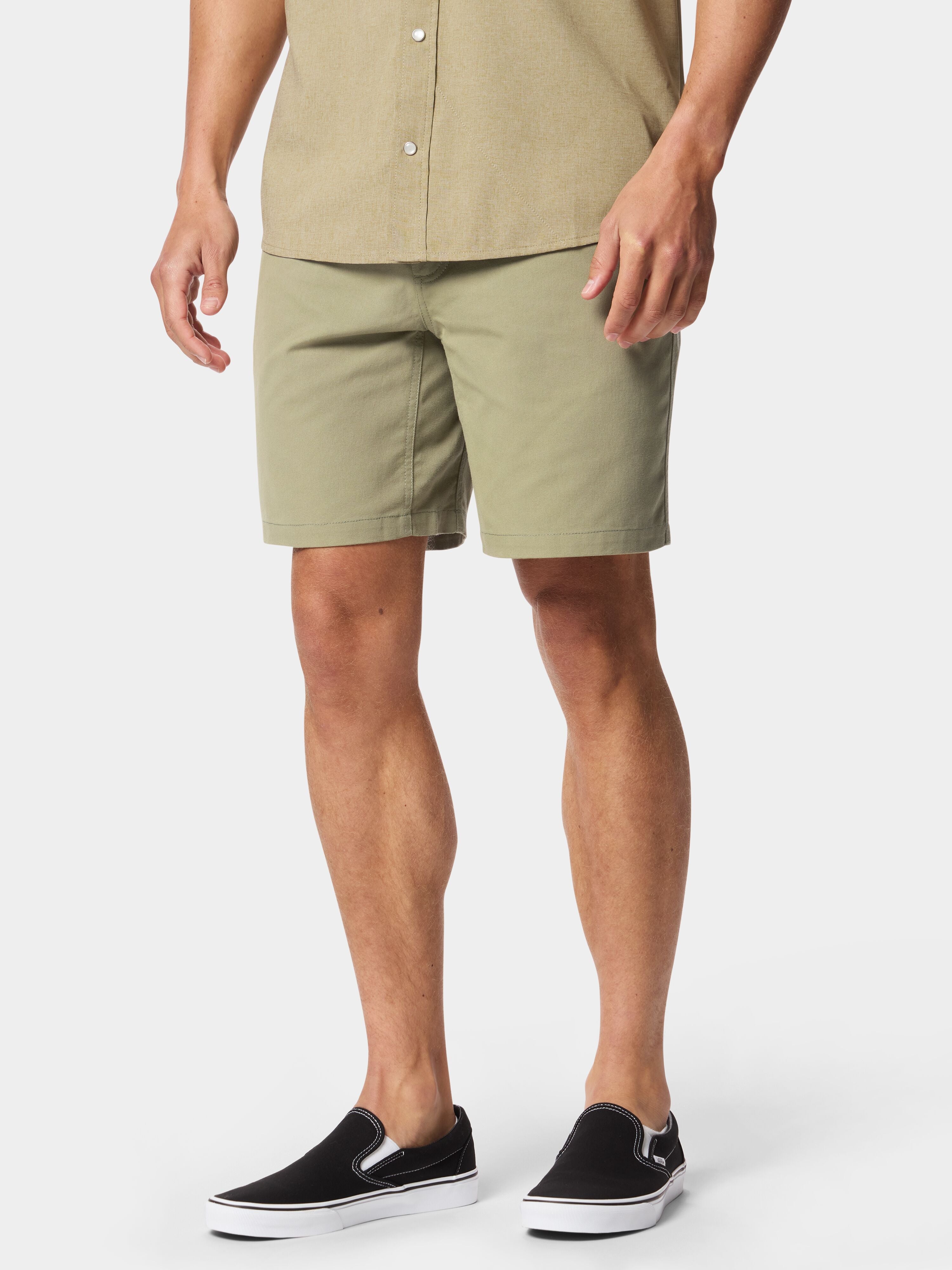 M's Brrr® Lightweight Brush Shorts 8" - Sagebrush