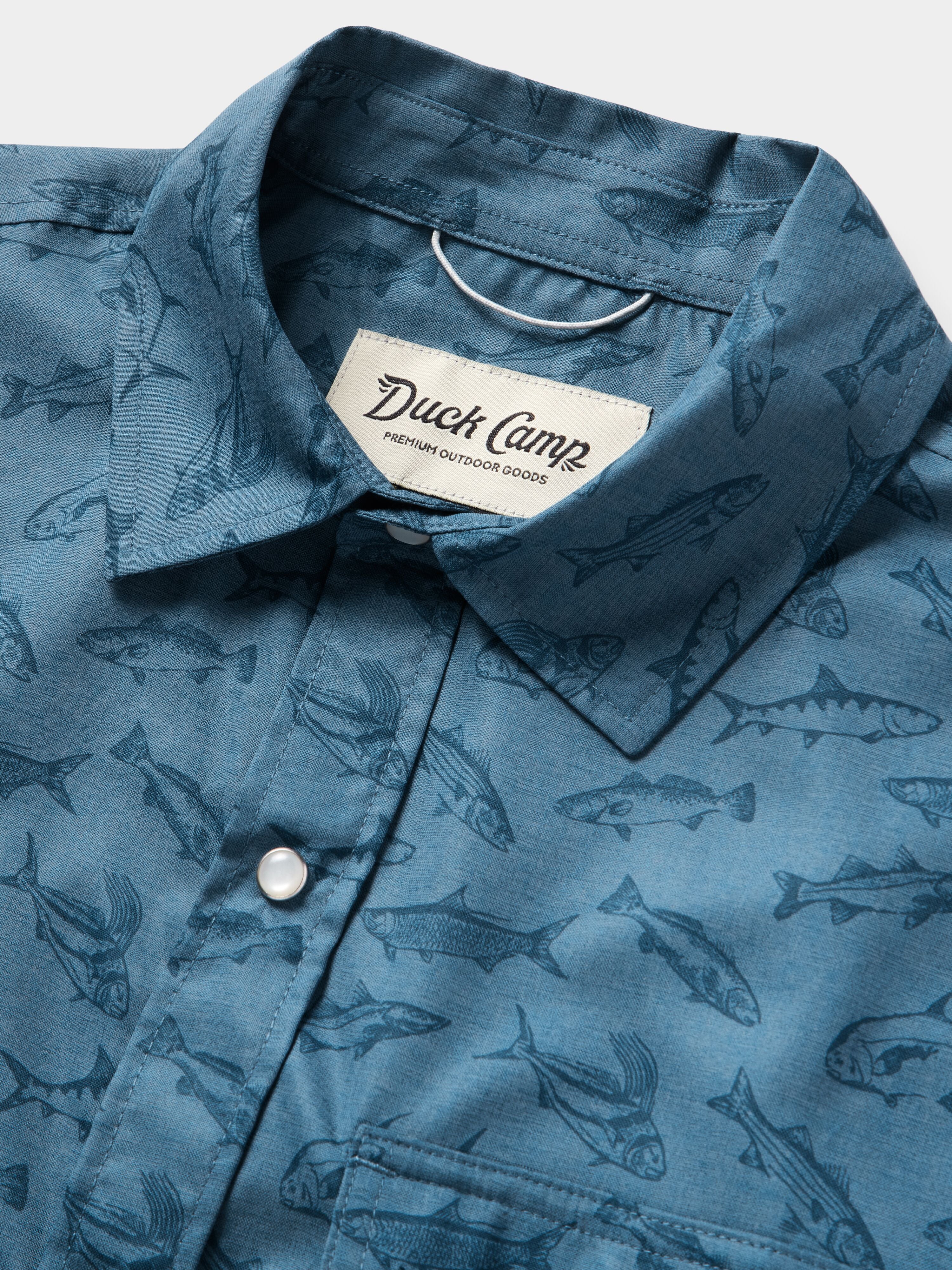 M's Brrr® Performance Shirt Short Sleeve - Bering Sea Coastal Frenzy