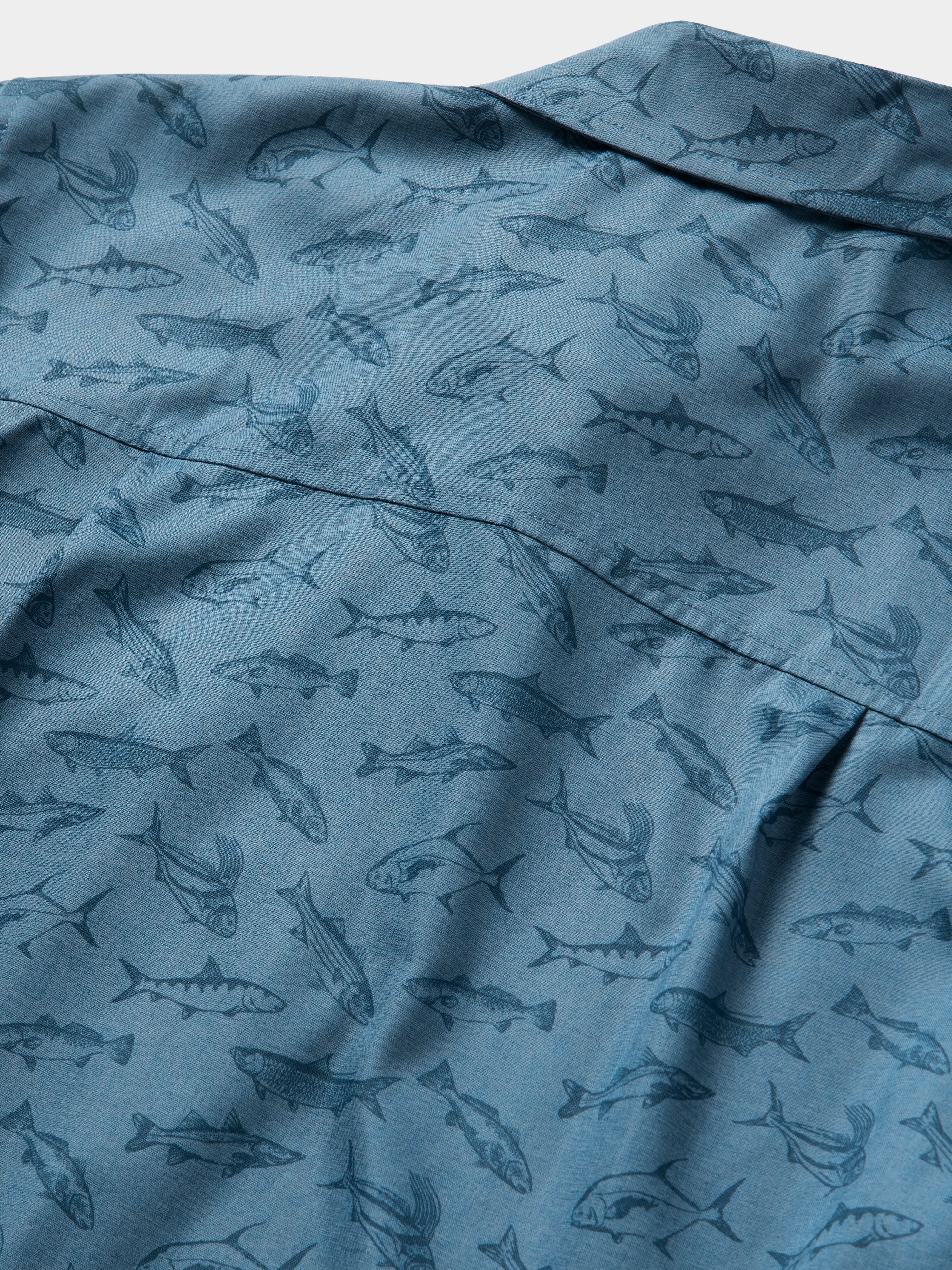 M's Brrr® Performance Shirt Short Sleeve - Bering Sea Coastal Frenzy