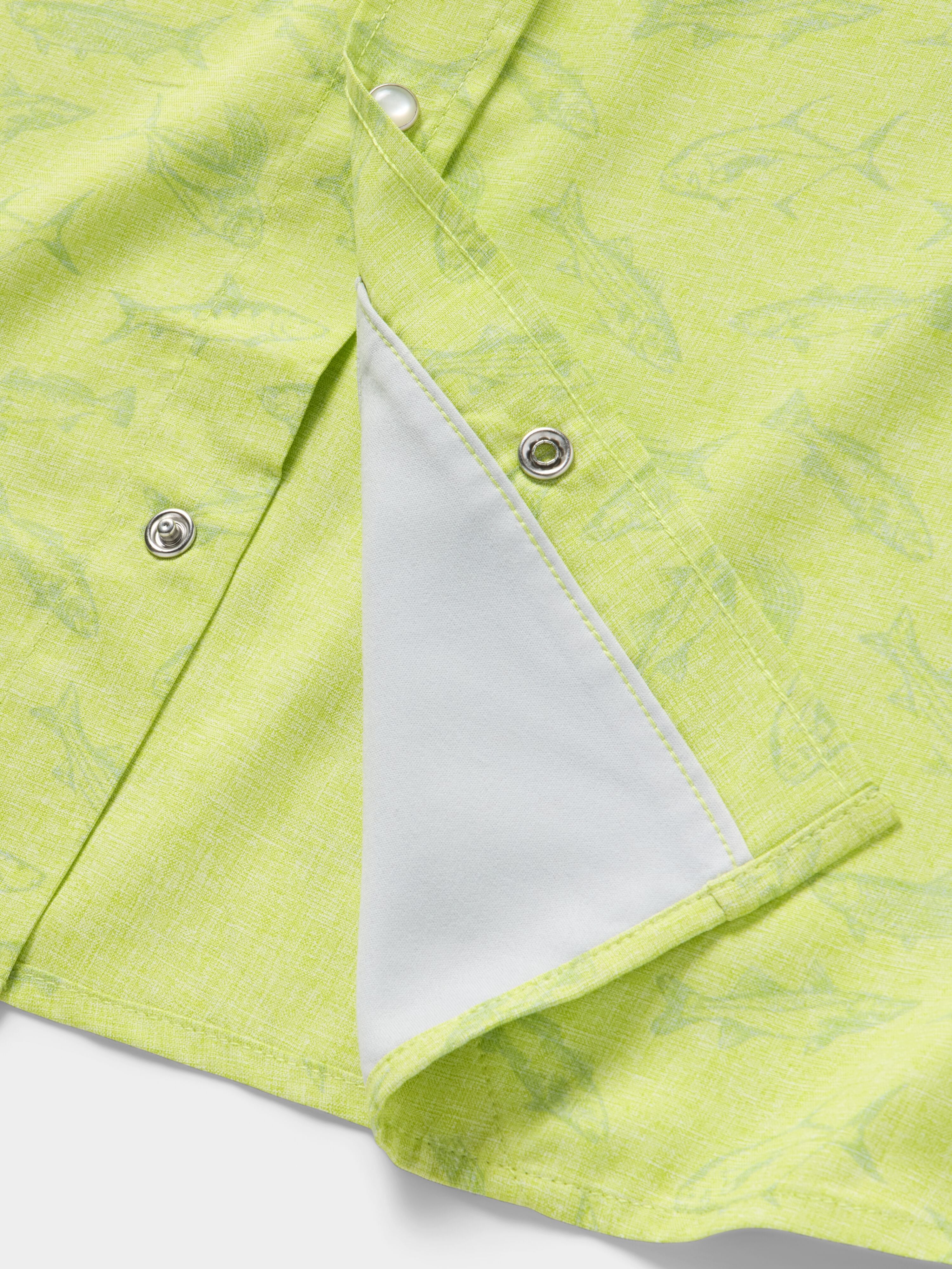 M's Brrr® Performance Shirt Short Sleeve - Islet Coastal Frenzy