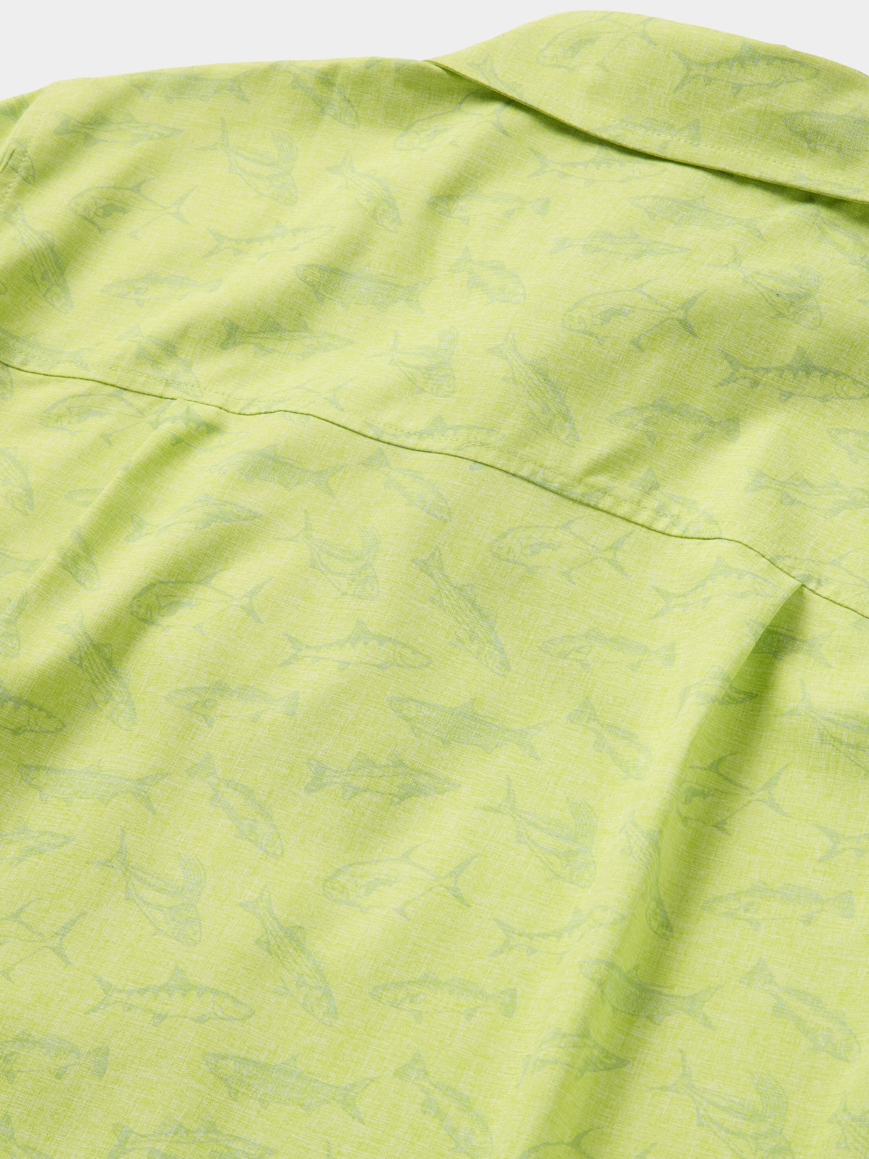 M's Brrr® Performance Shirt Short Sleeve - Islet Coastal Frenzy