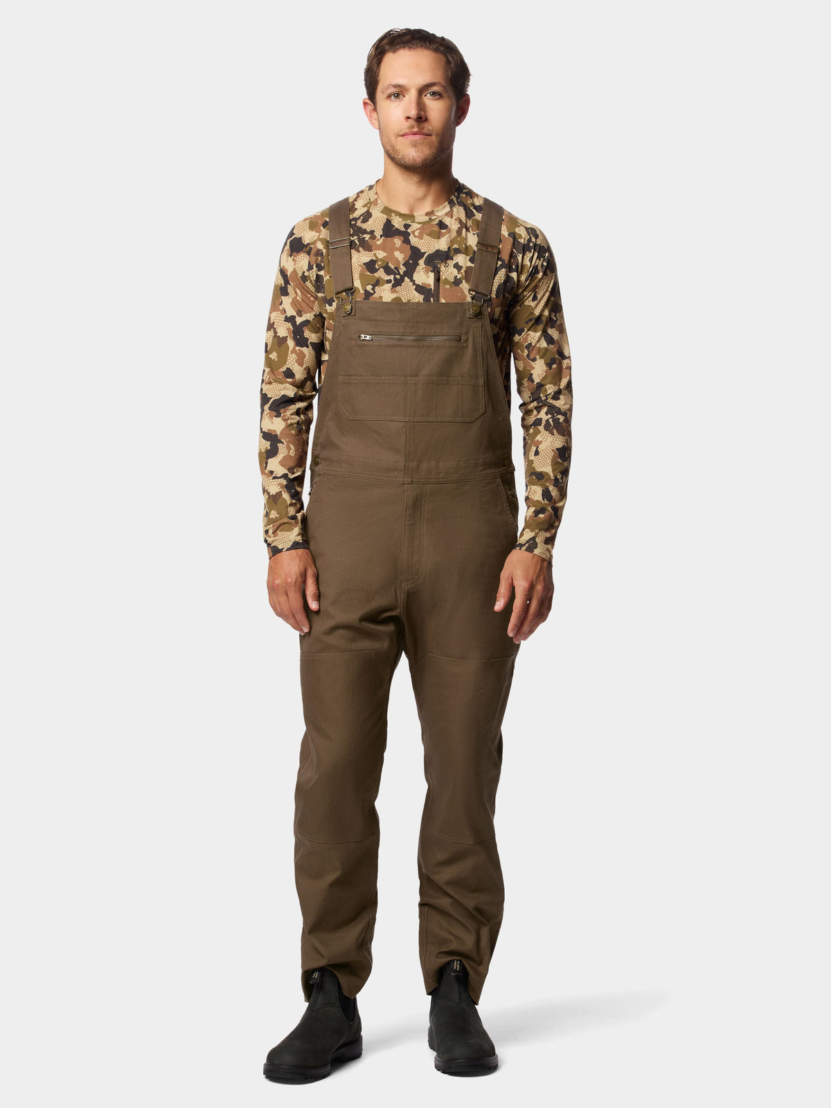 Men's Brush Overalls - Pin Oak