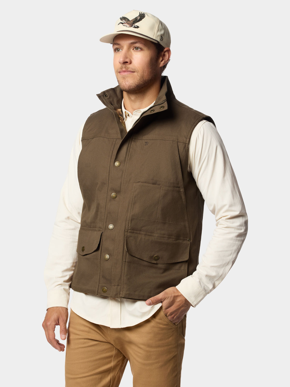 Men's Brush Wingshooting Vest - Pin Oak