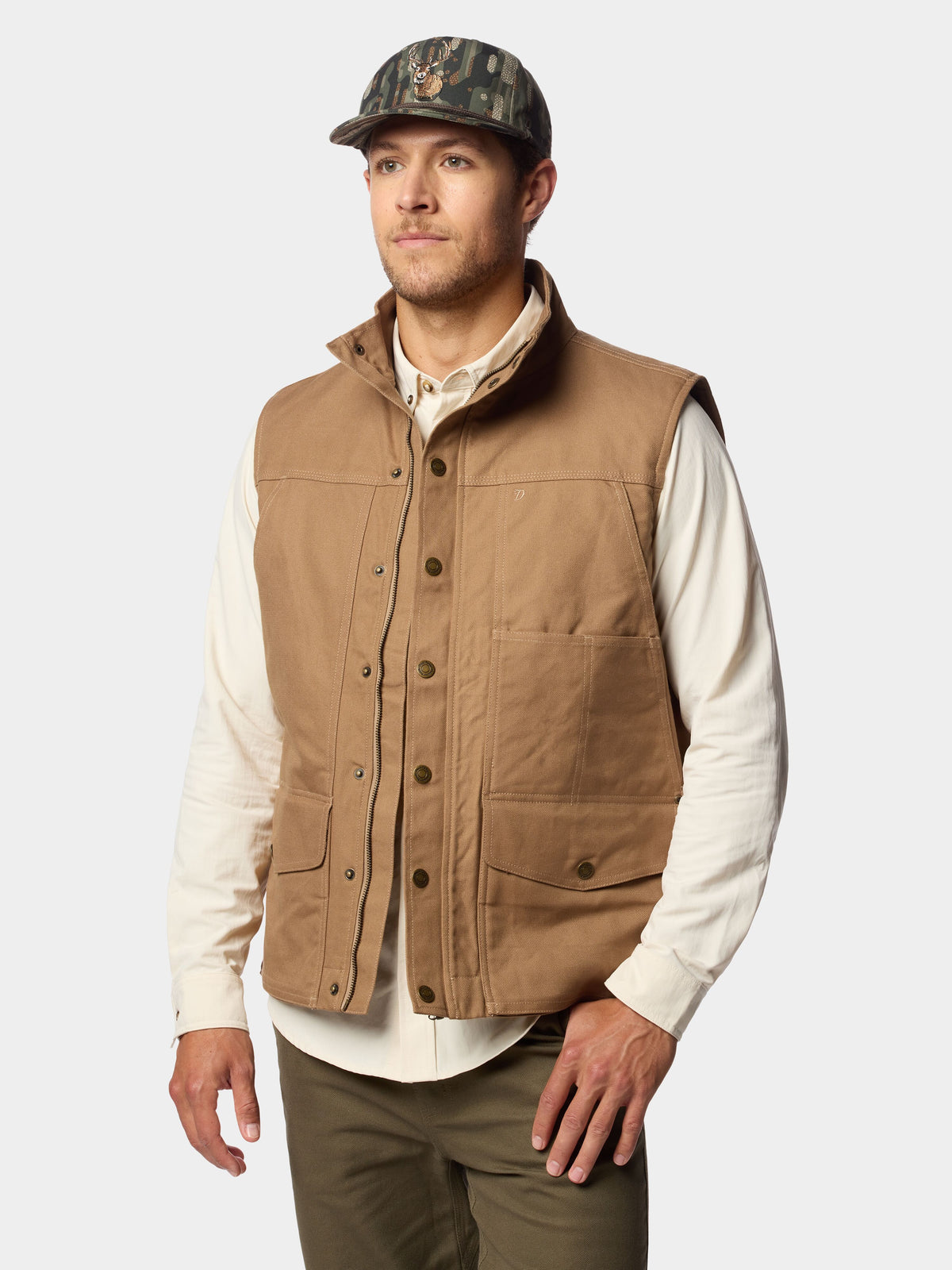 Men's Brush Wingshooting Vest - Reed