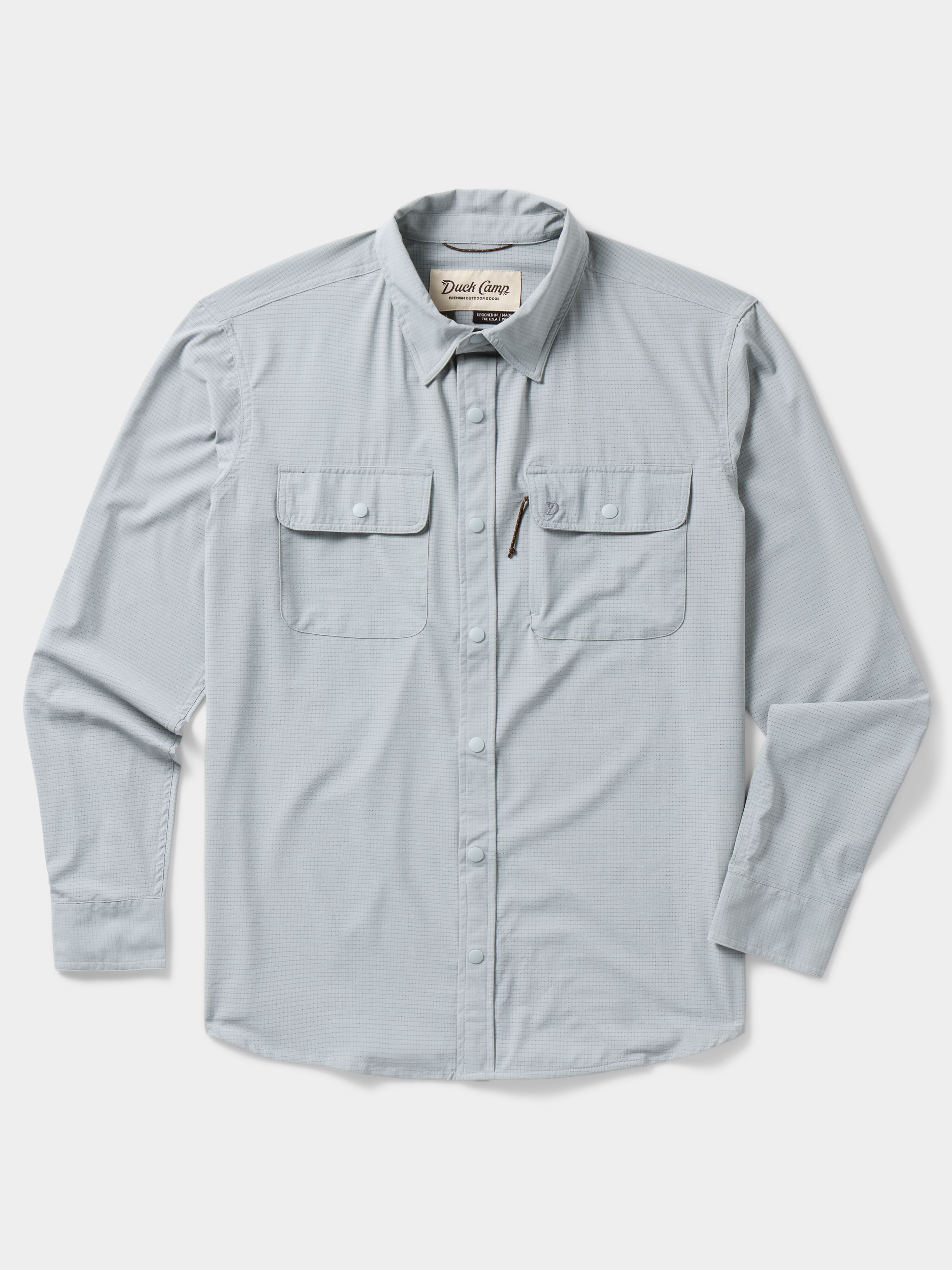 Men's Cast & Blast Perforated Shirt - Long Sleeve - Highrise