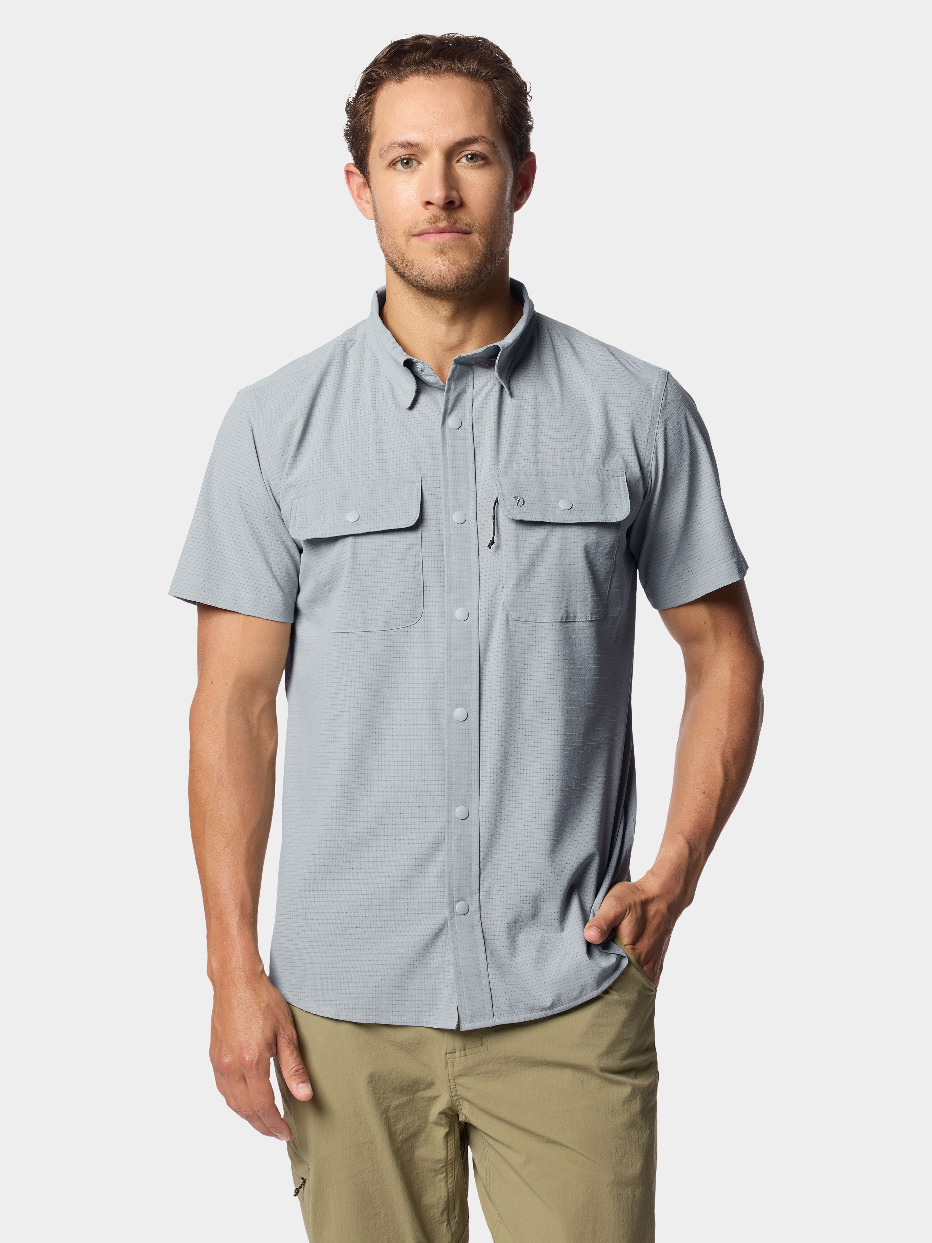 Men's Cast & Blast Perforated Shirt - Short Sleeve - Highrise
