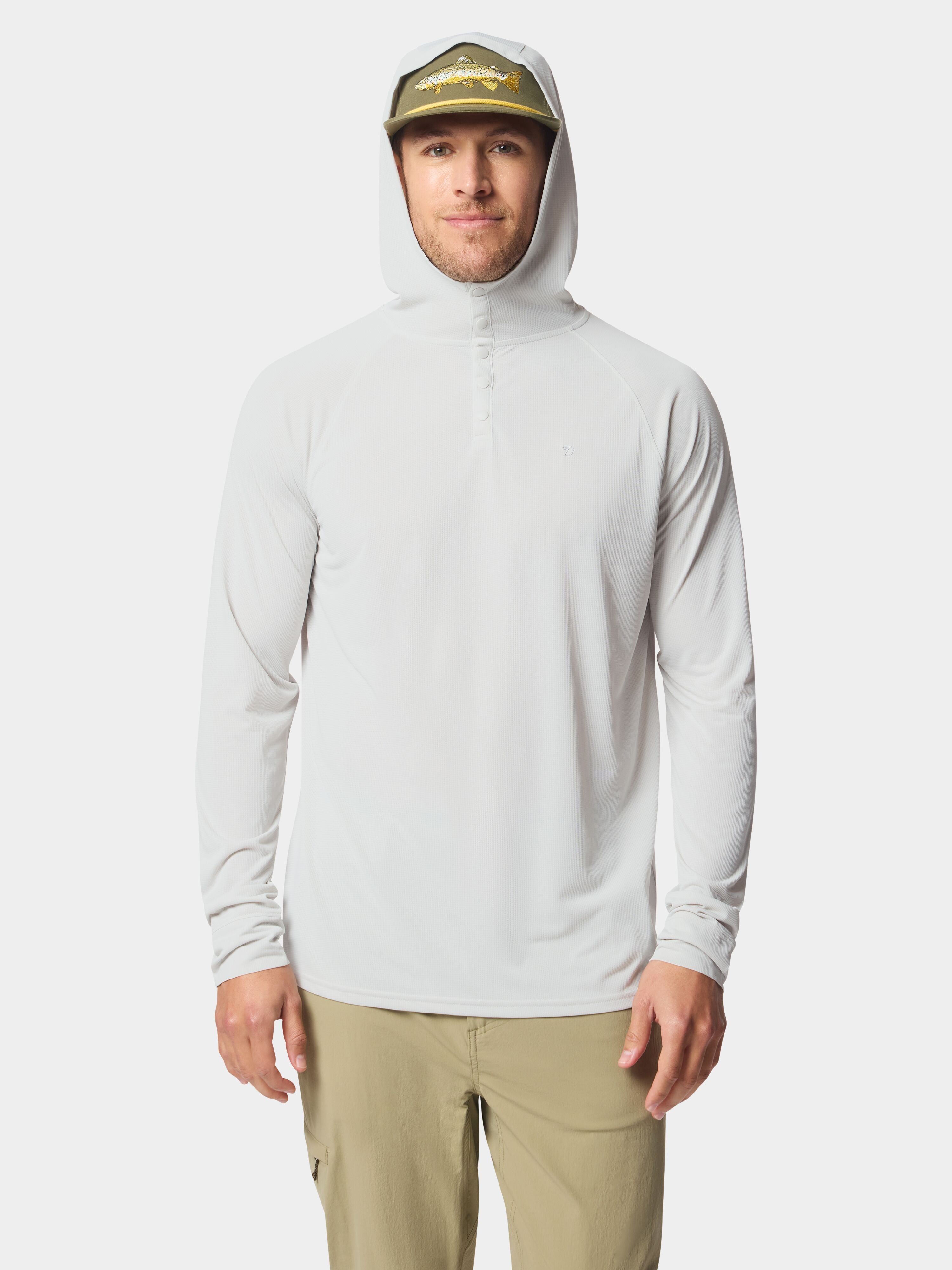 Men's DC Bug Screen First Layer Hoodie - Silverking