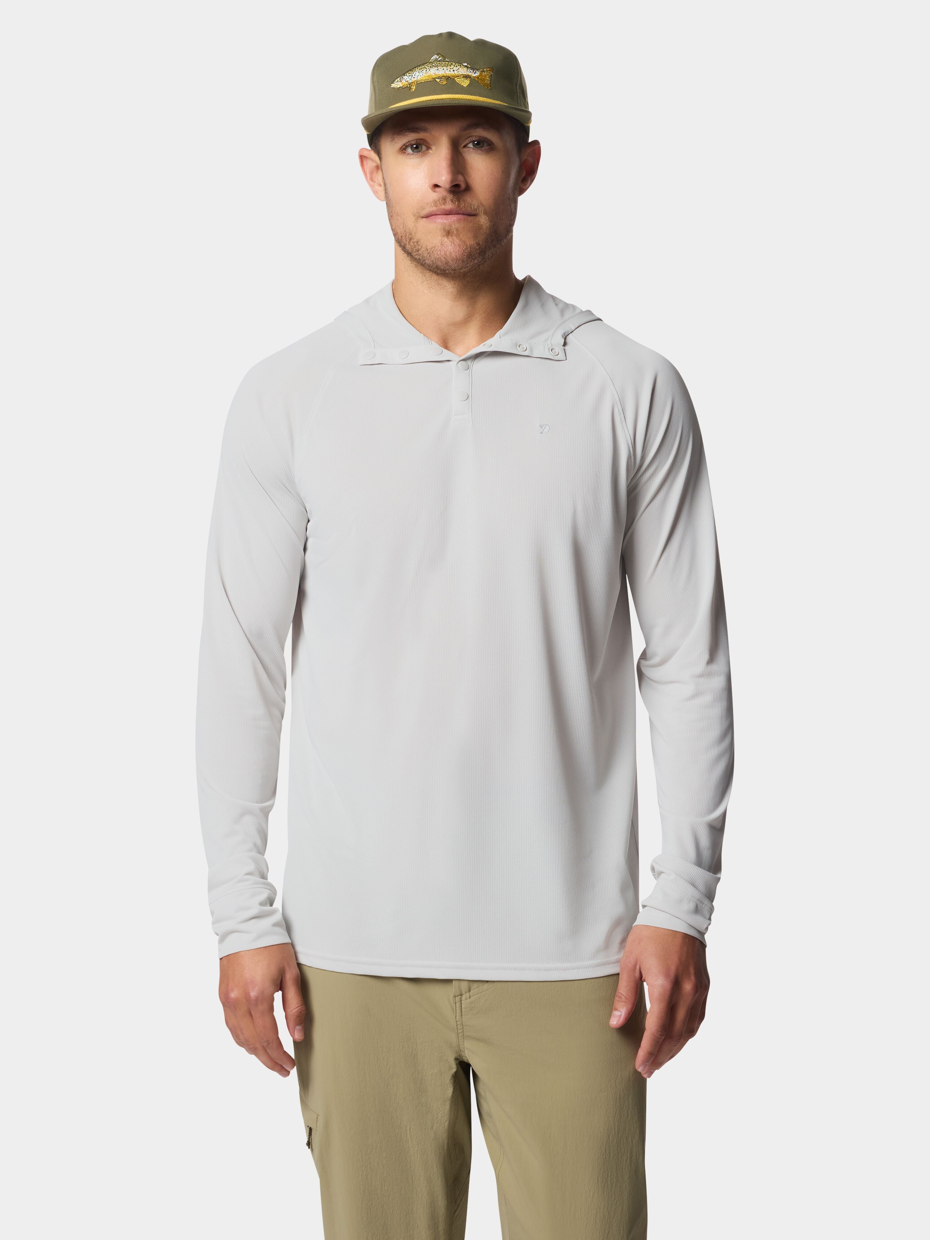 Men's DC Bug Screen First Layer Hoodie - Silverking
