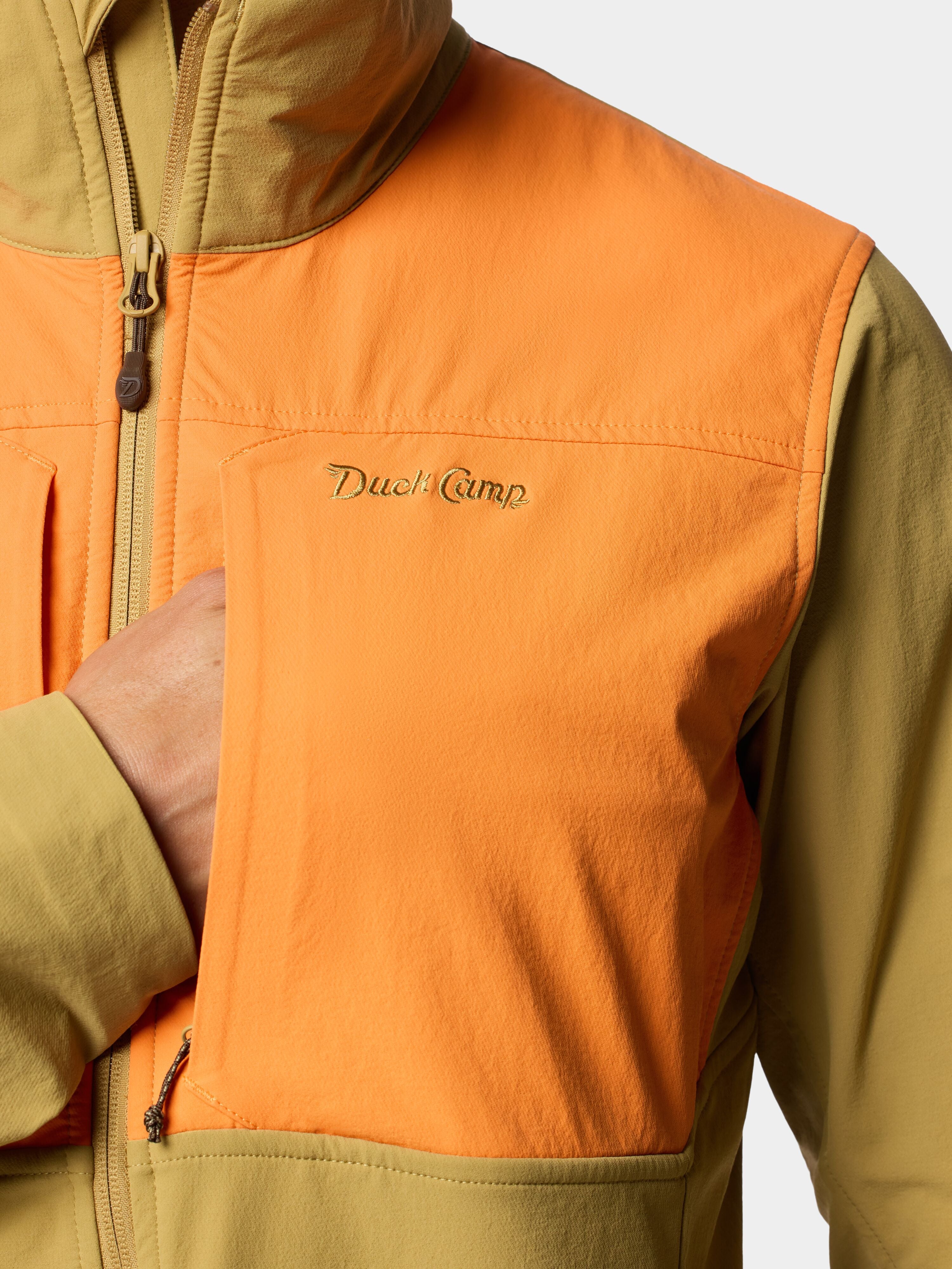Men's Field Tech Jacket - Wheat / Blaze