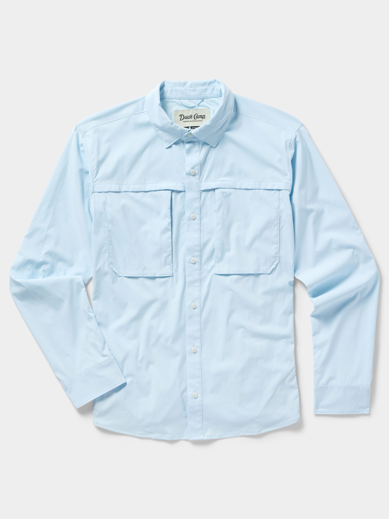 M's Lightweight Fishing Shirt Long Sleeve - Ice Water
