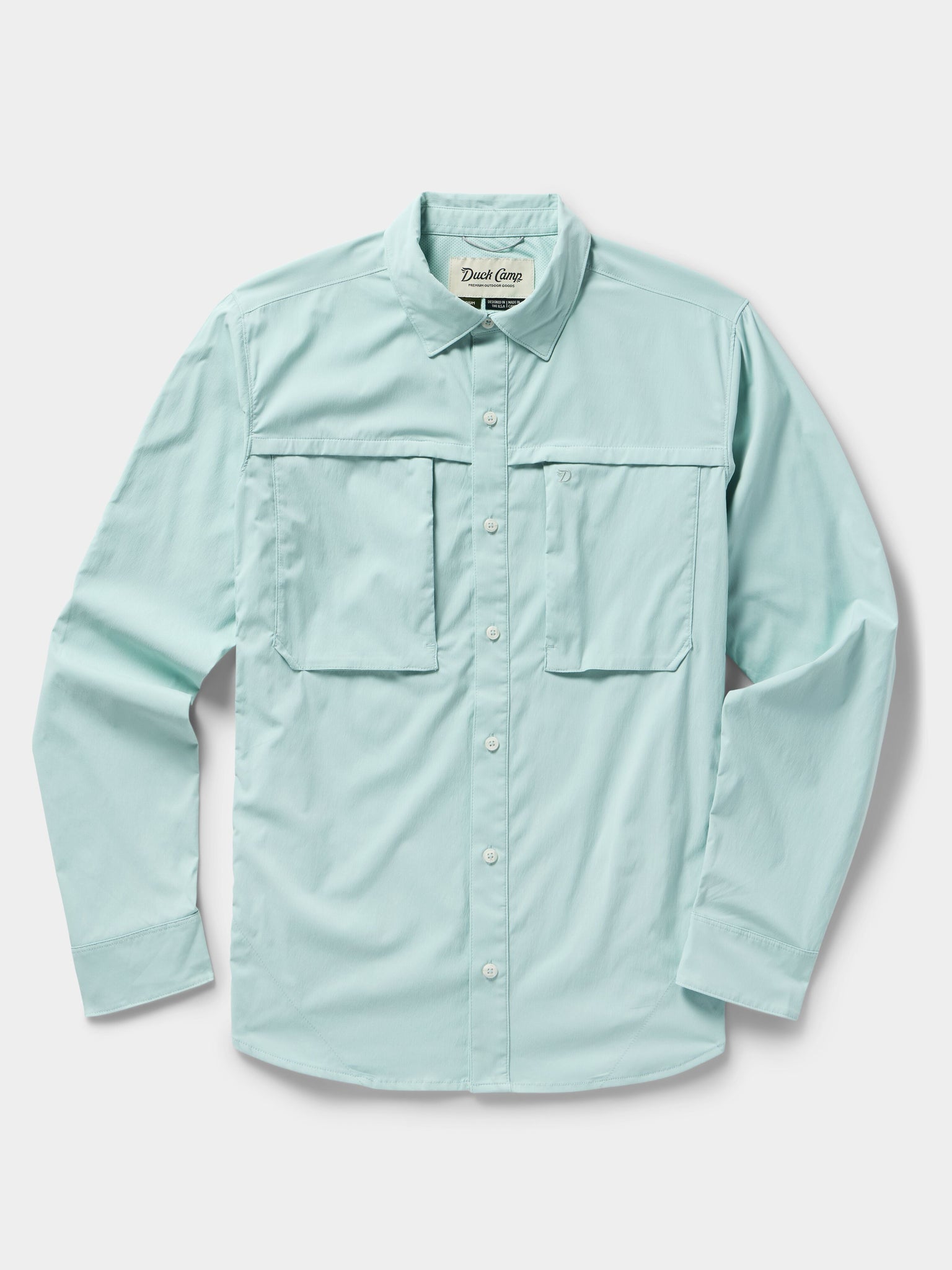 M's Lightweight Fishing Shirt Long Sleeve - Whitewater