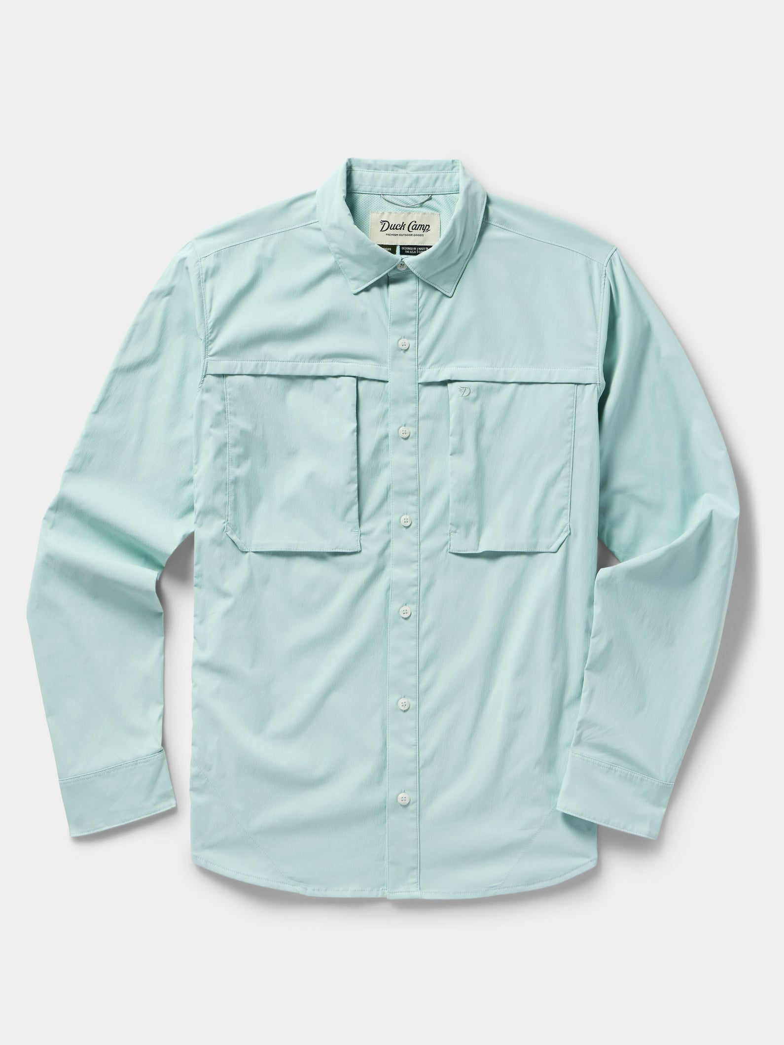 M's Lightweight Fishing Shirt Long Sleeve - Whitewater