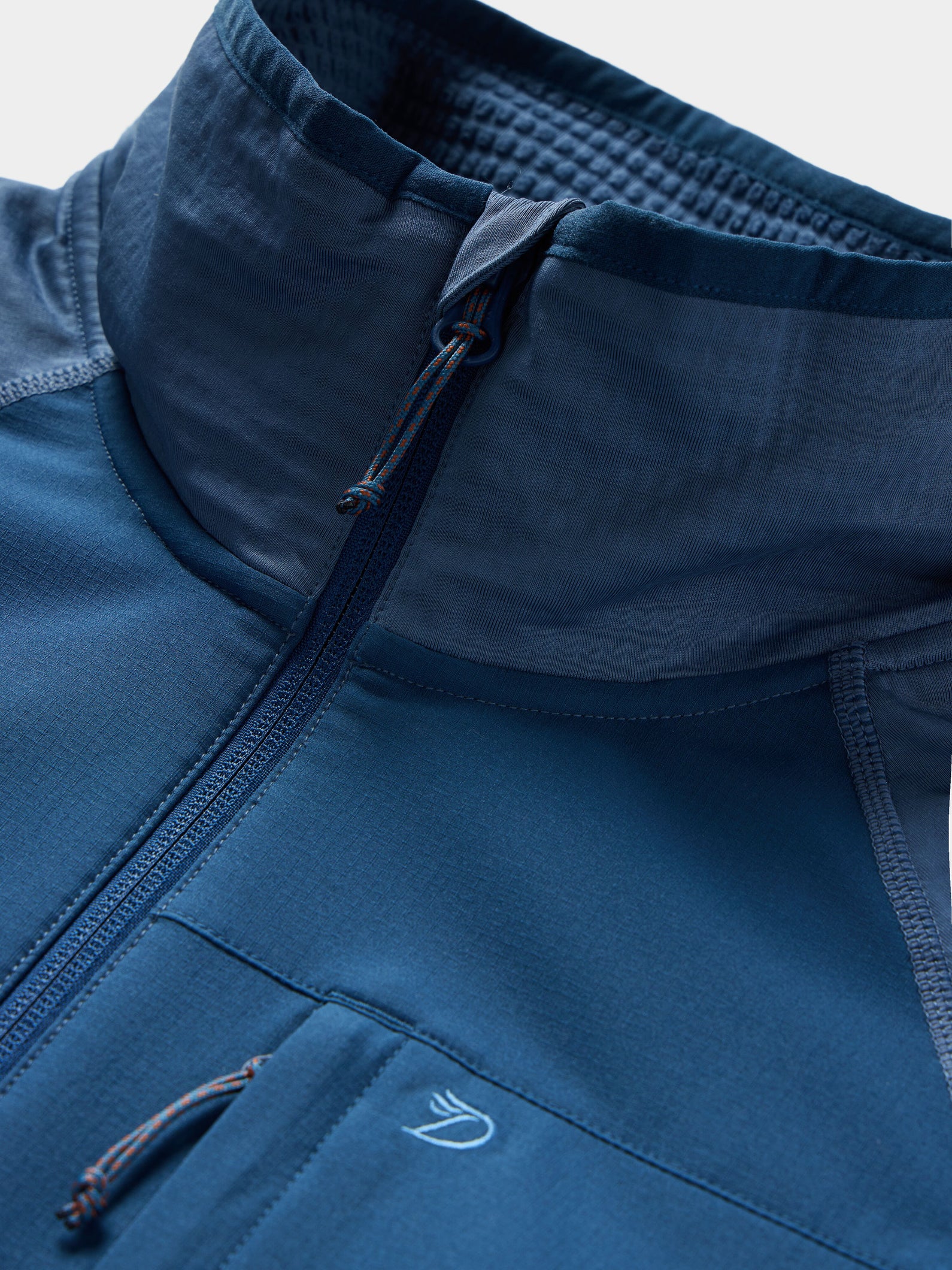 M's Lightweight Grid Tech Fleece 1/2 Zip - Bering Sea/Navy