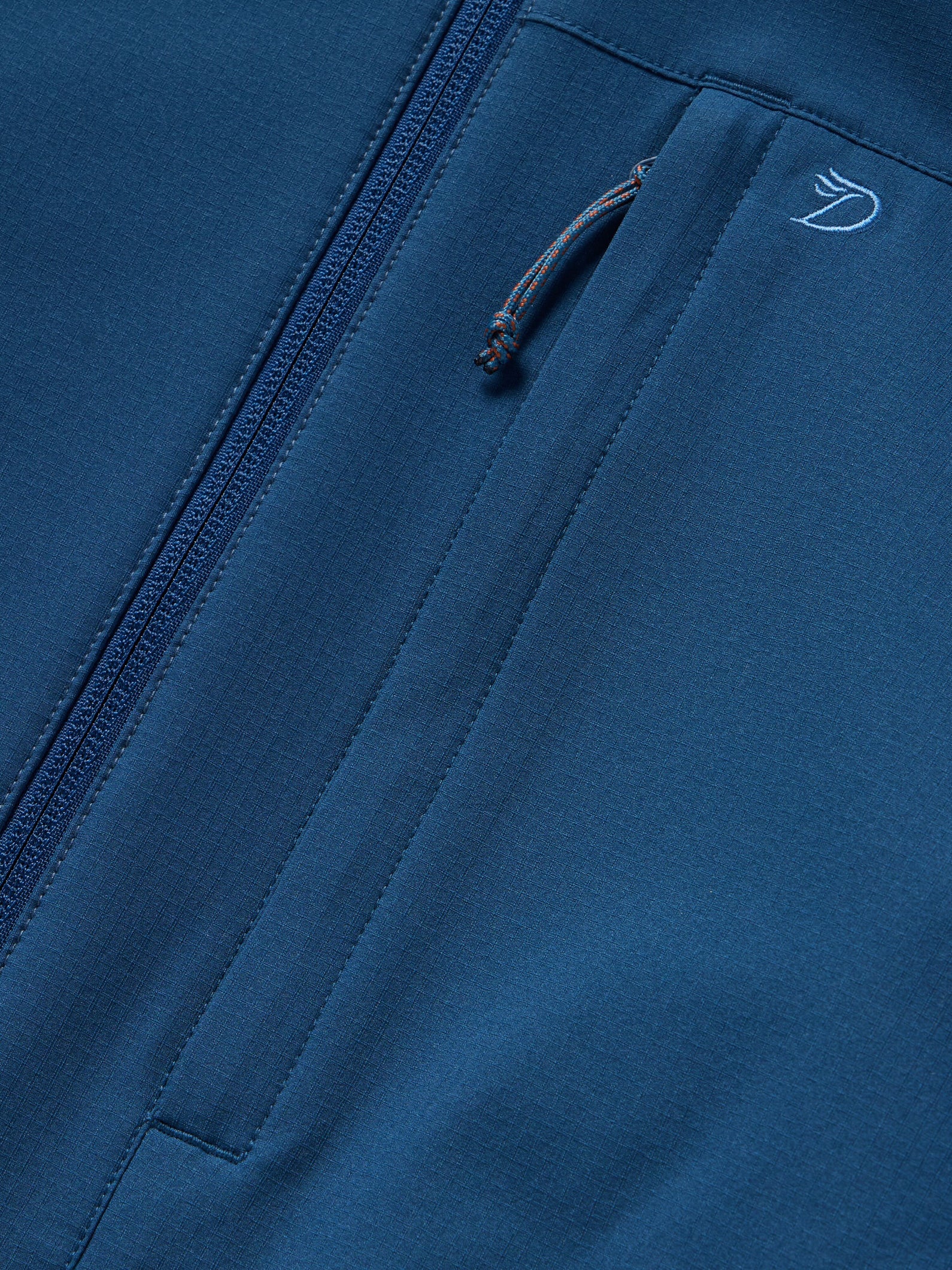 M's Lightweight Grid Tech Fleece 1/2 Zip - Bering Sea/Navy