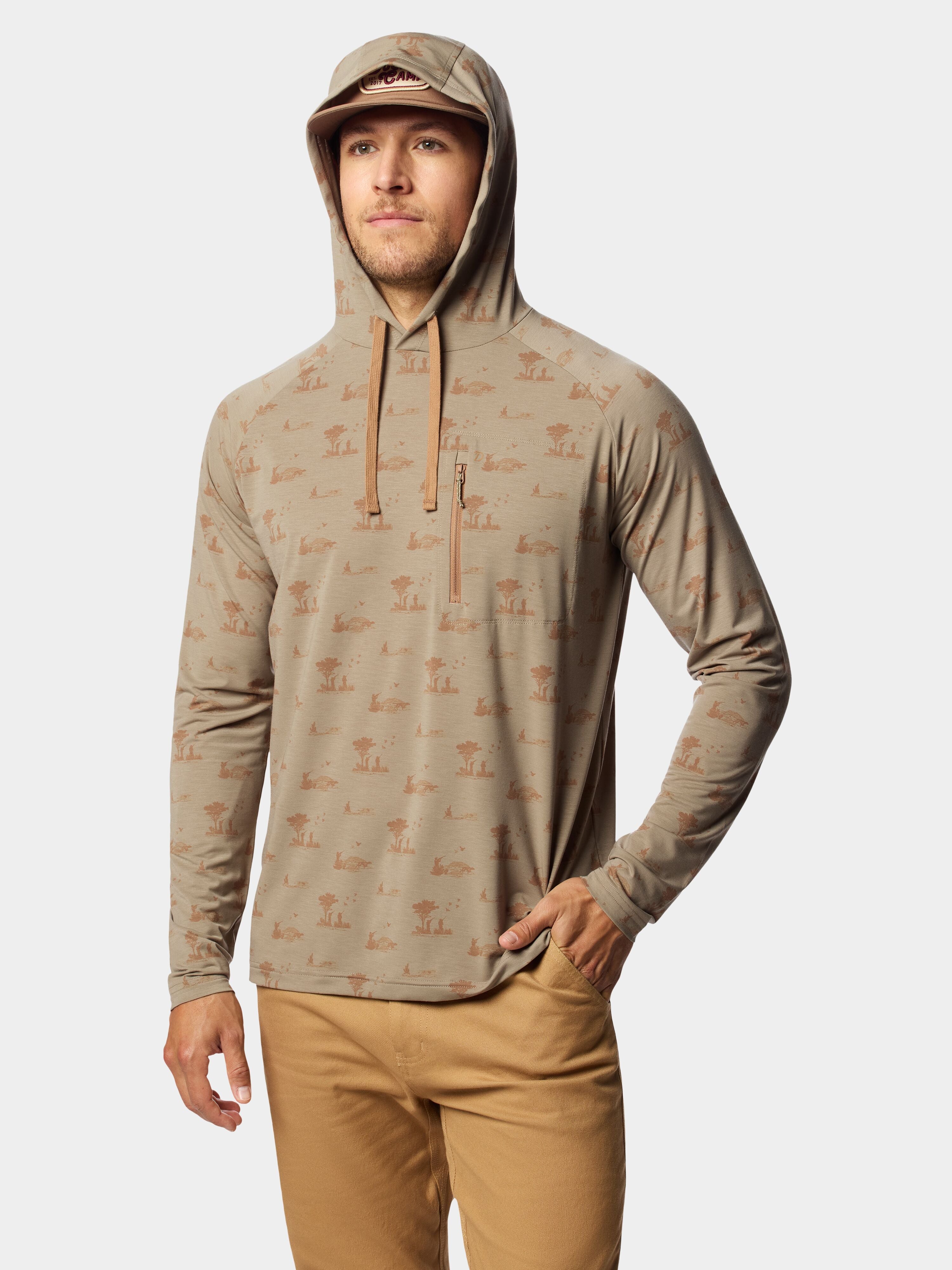 Men's Lightweight Performance drirelease® Hoodie - Opening Day Sagebrush