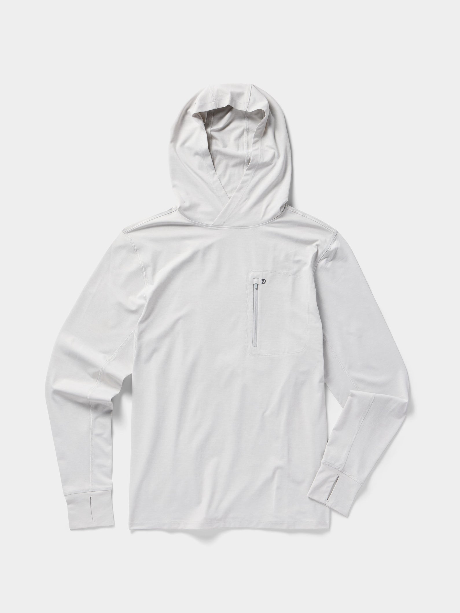 M's Rockport Hoodie - Heathered Silver King