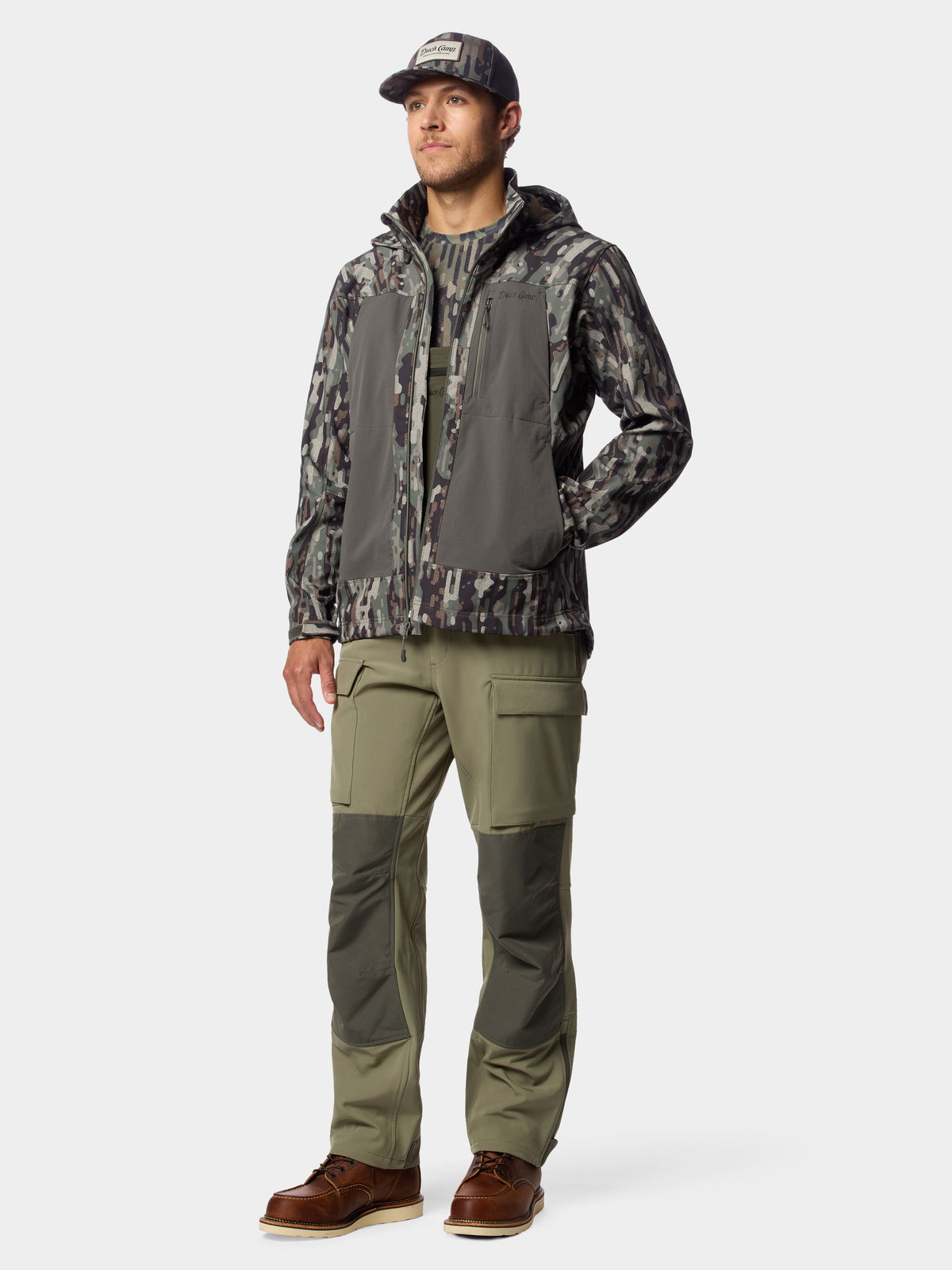 Men's Terrain Guard Softshell Bib - Moss