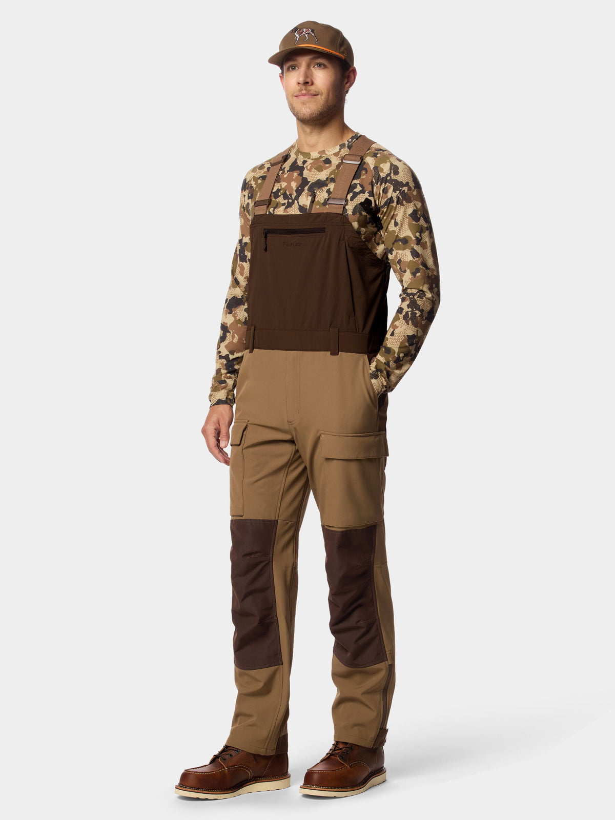 Men's Terrain Guard Softshell Bib - Pin Oak