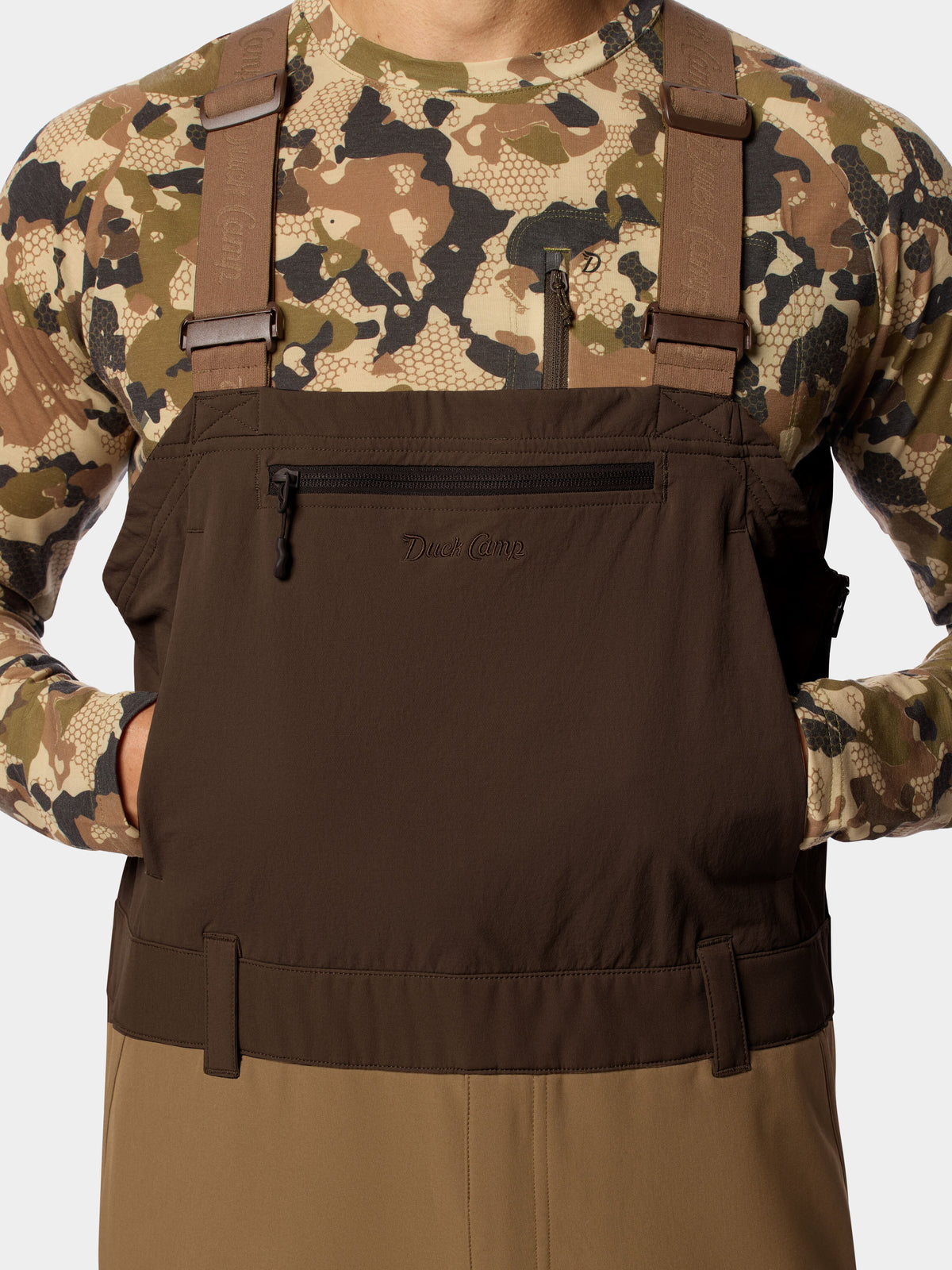 Men's Terrain Guard Softshell Bib - Pin Oak