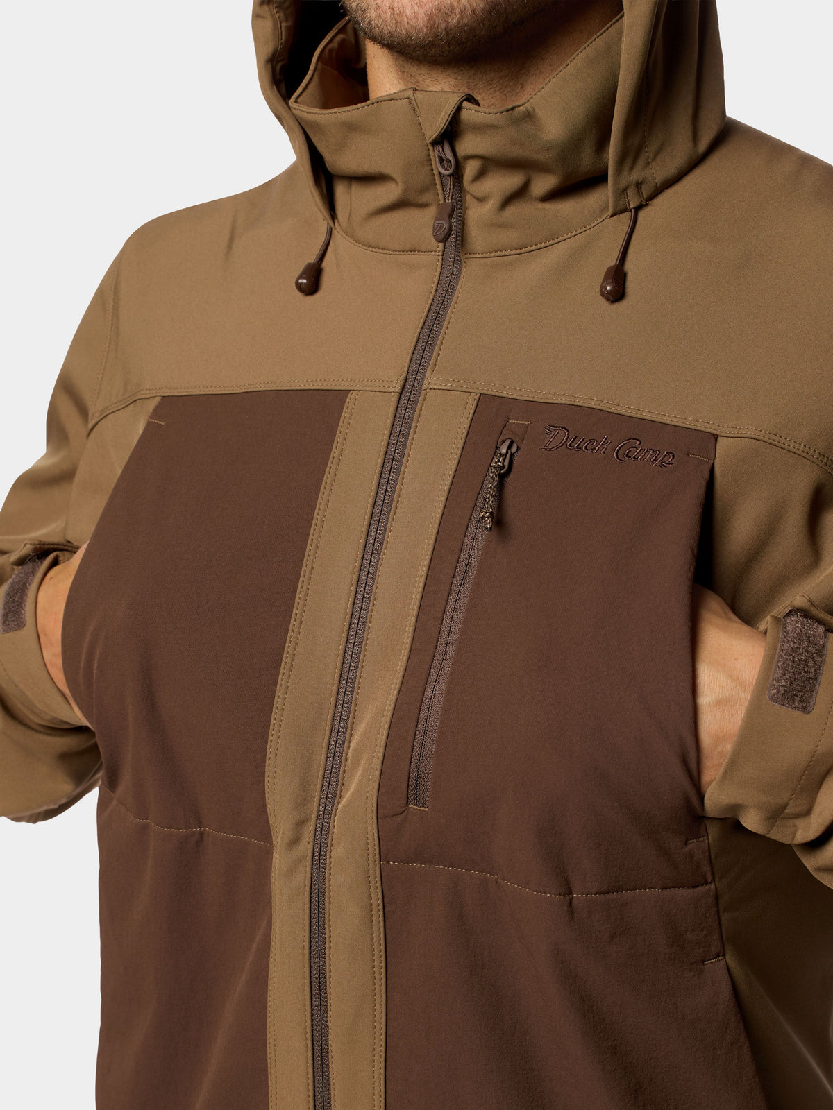 Men's Terrain Guard Softshell Hoodie  - Pin Oak