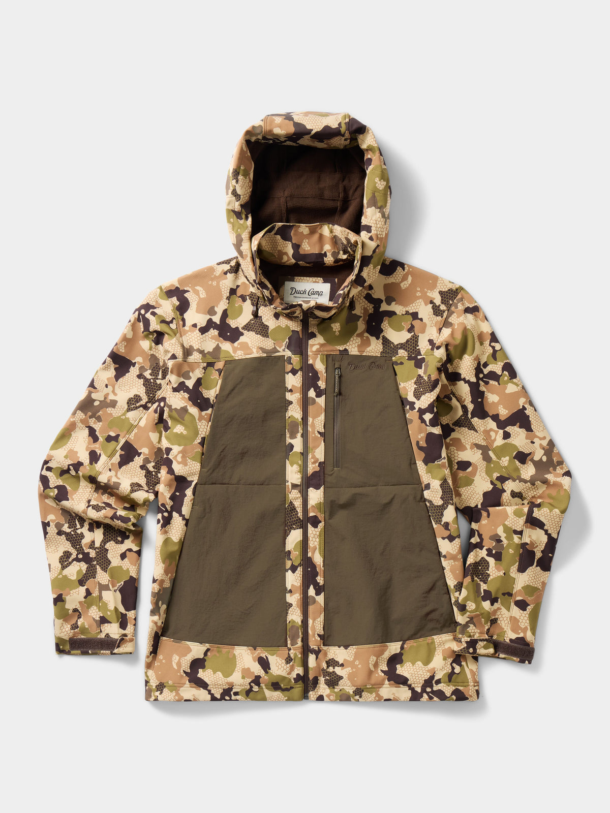Men's Terrain Guard Softshell Hoodie - Wetland