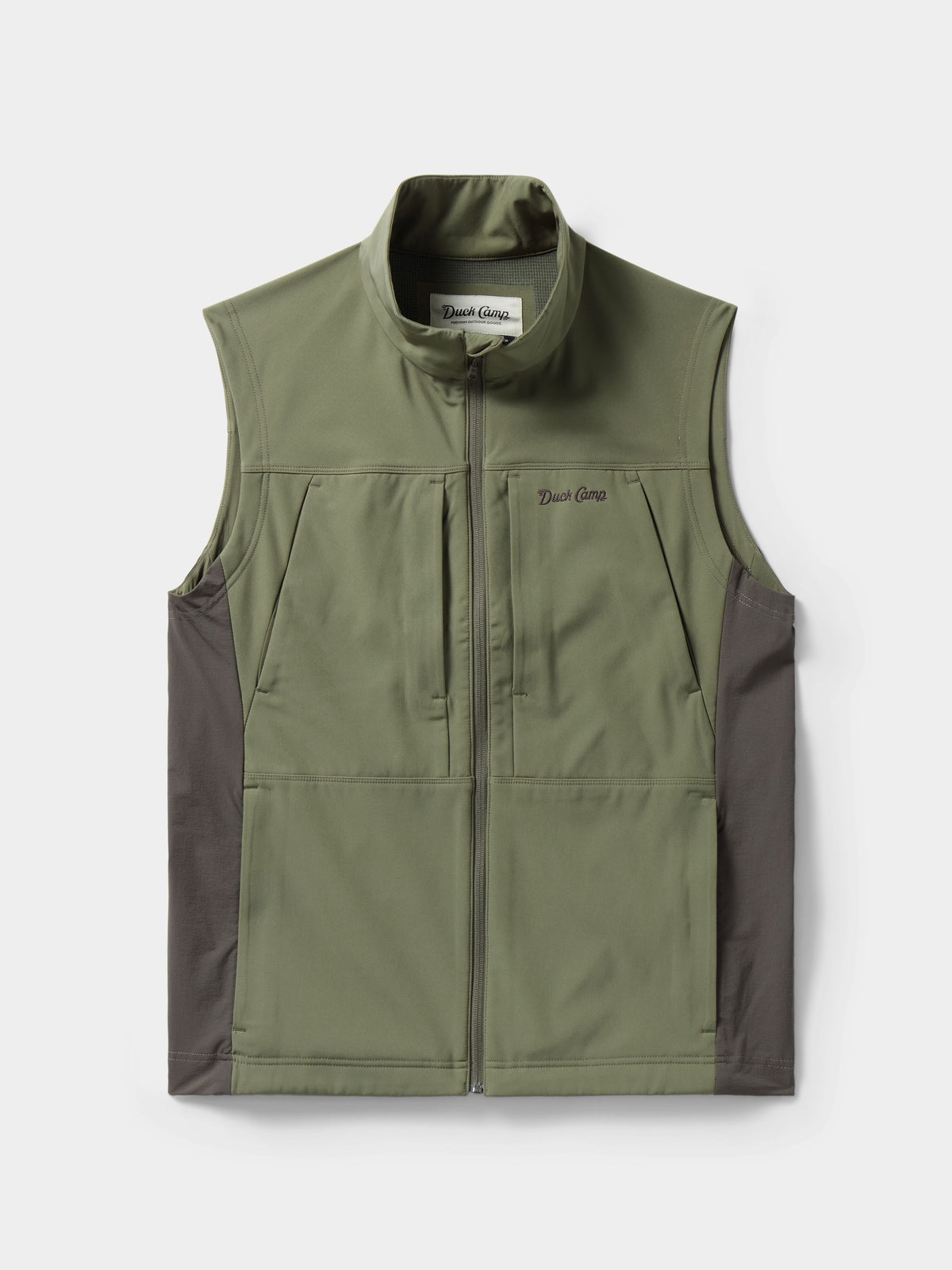 Men's Terrain Guard Softshell Vest - Moss