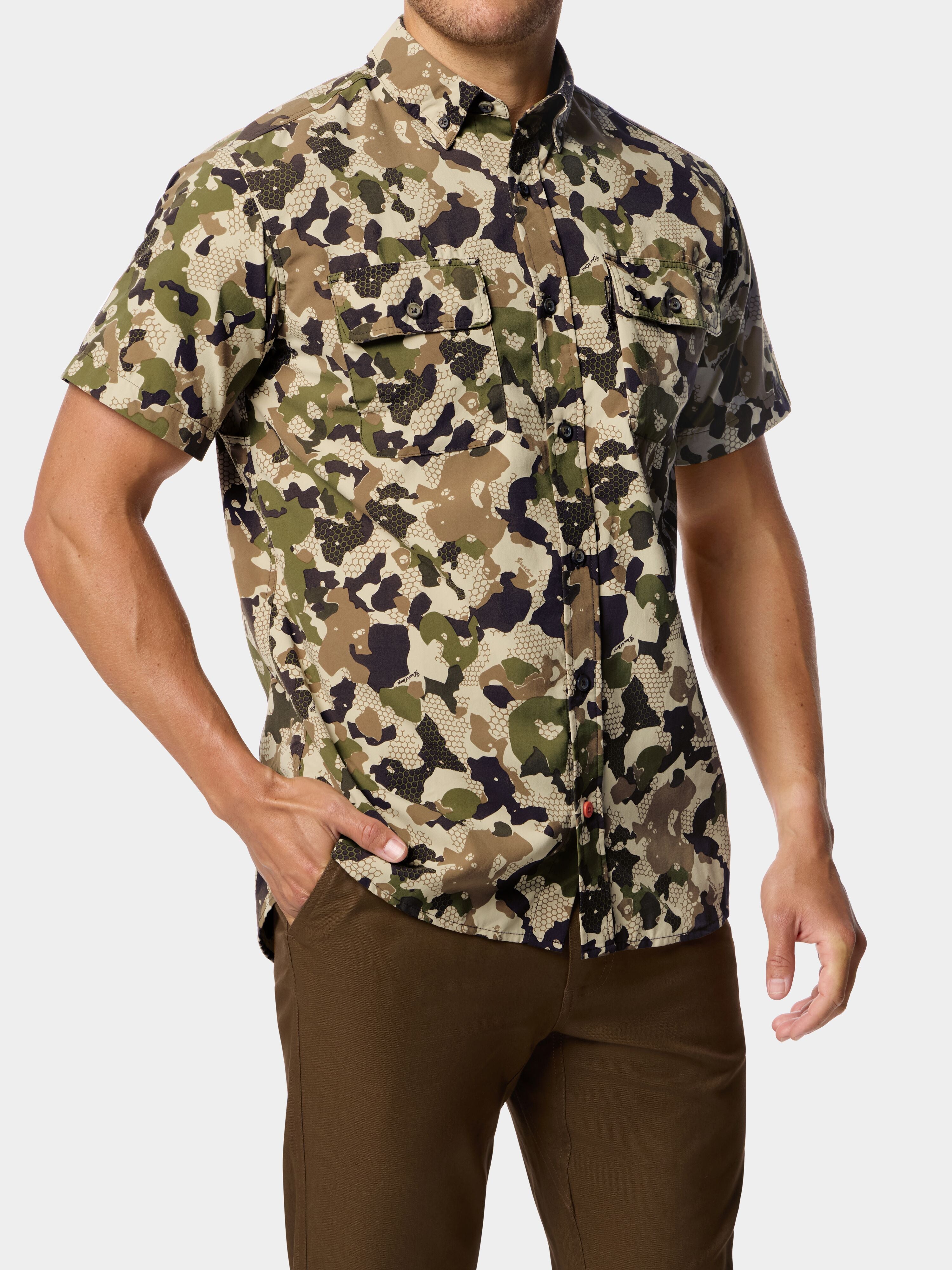 M's Lightweight Hunting Shirt Short Sleeve - Wetland