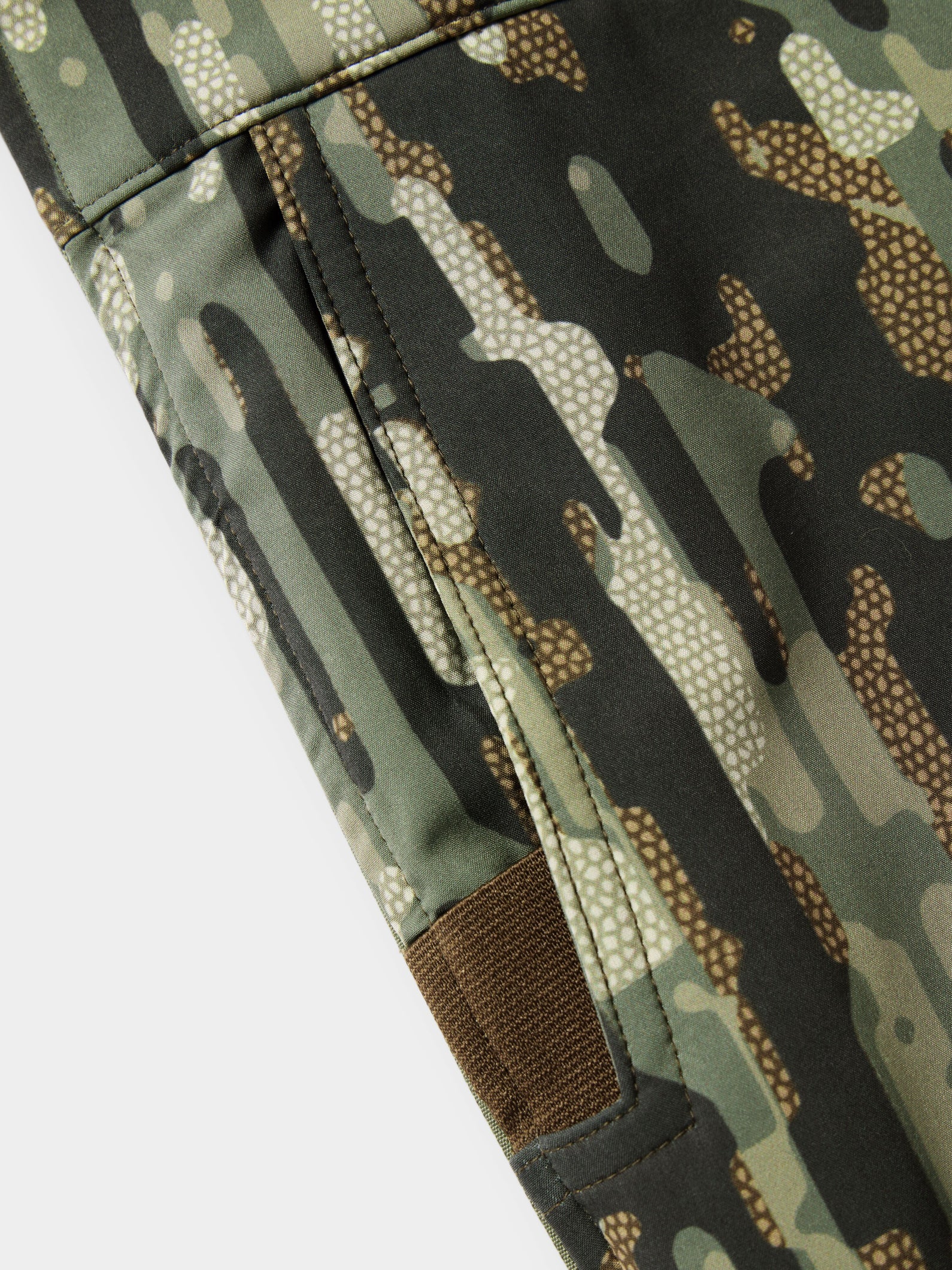 M's Contact Softshell Bib - Woodland