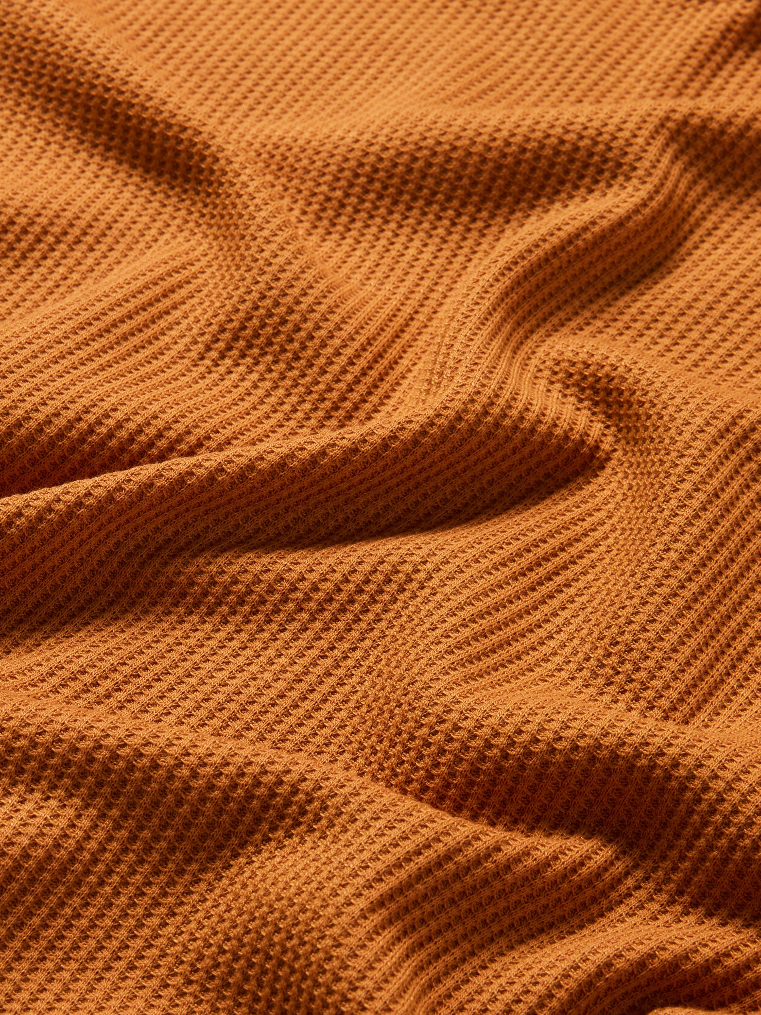 M's drirelease® Waffle Hoodie - Coastal Copper