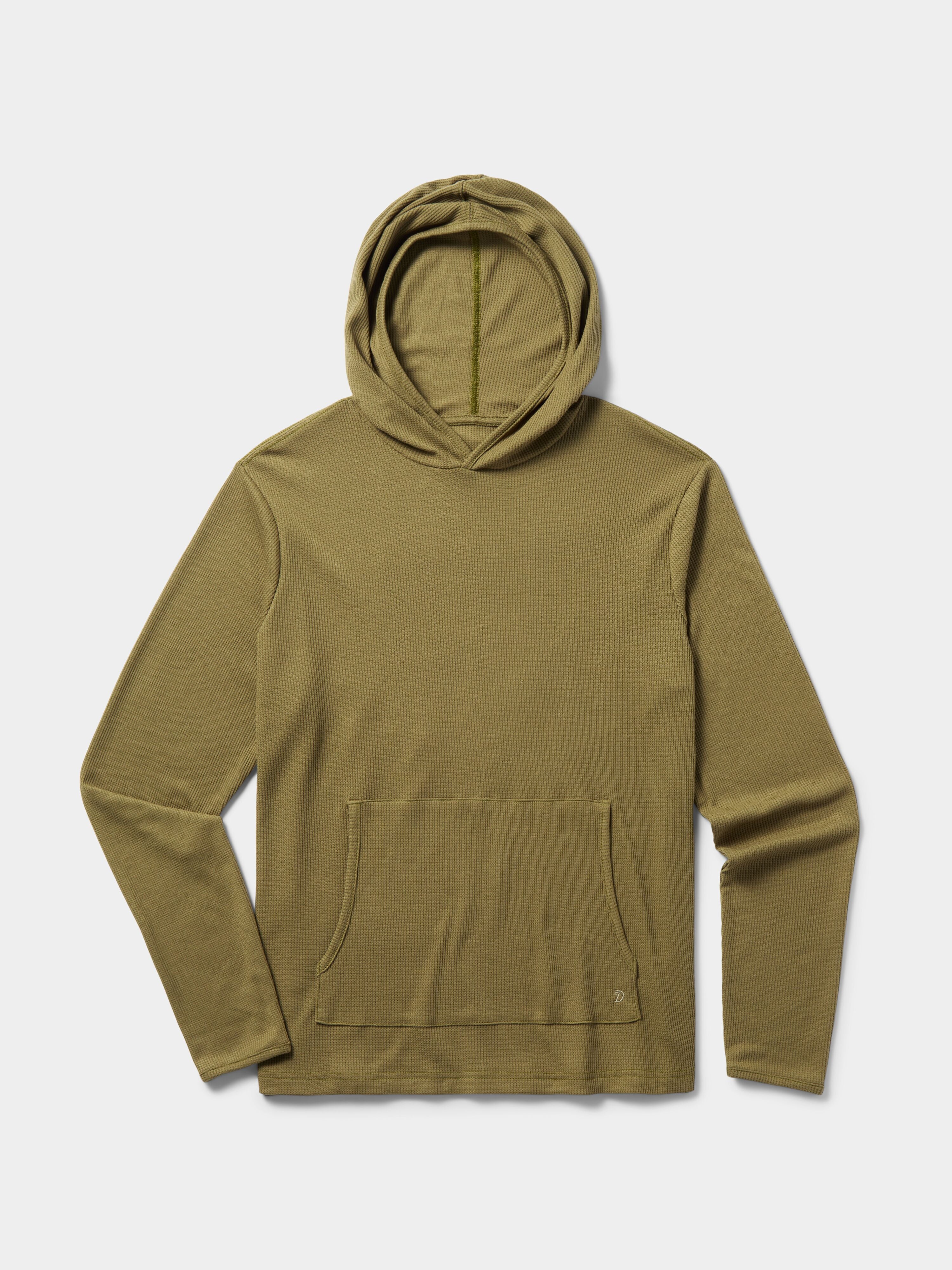 M's Waffle Hoodie - Cordgrass
