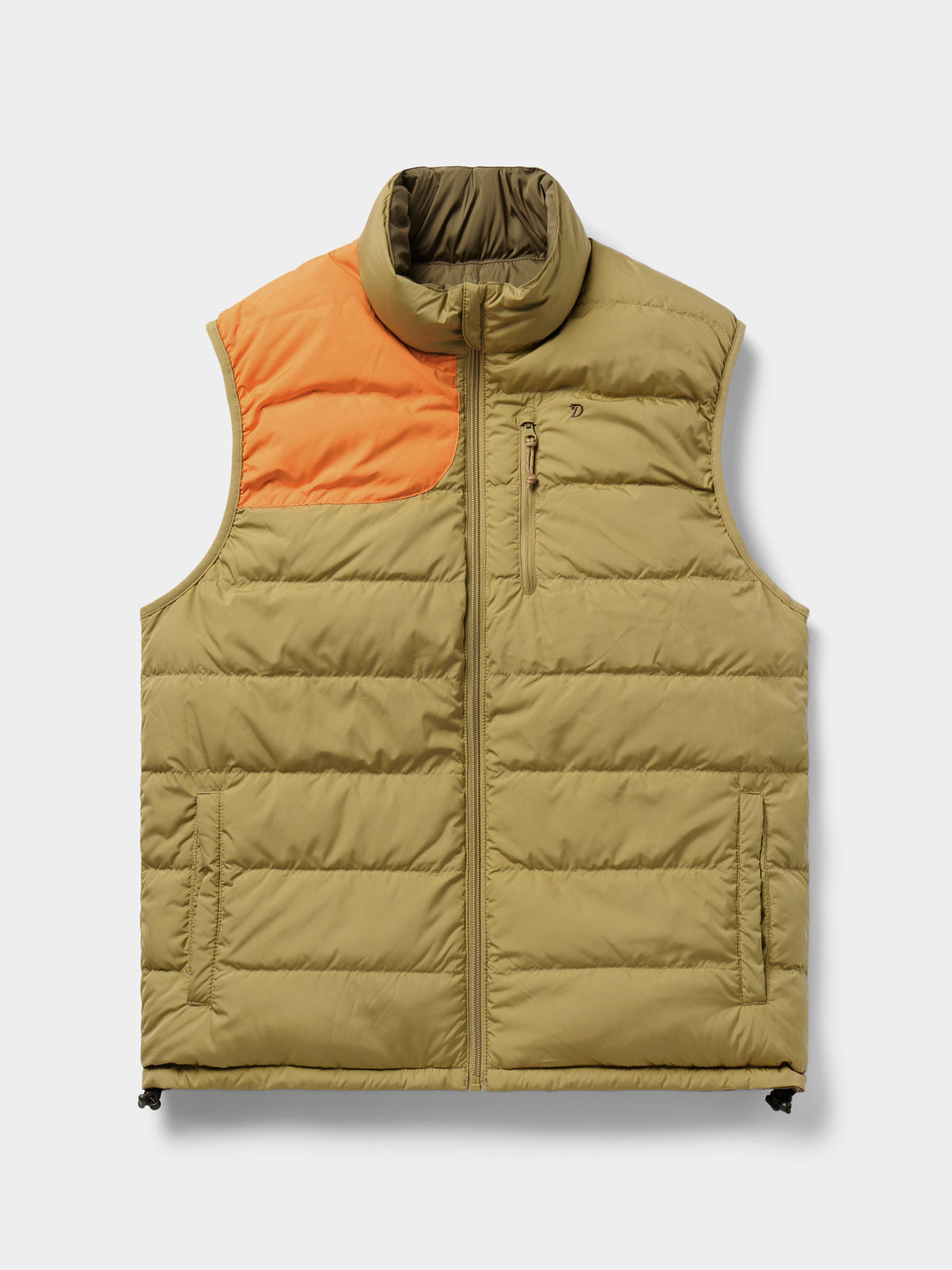 M's DryDown Reversible Vest - Wheat / Pin Oak