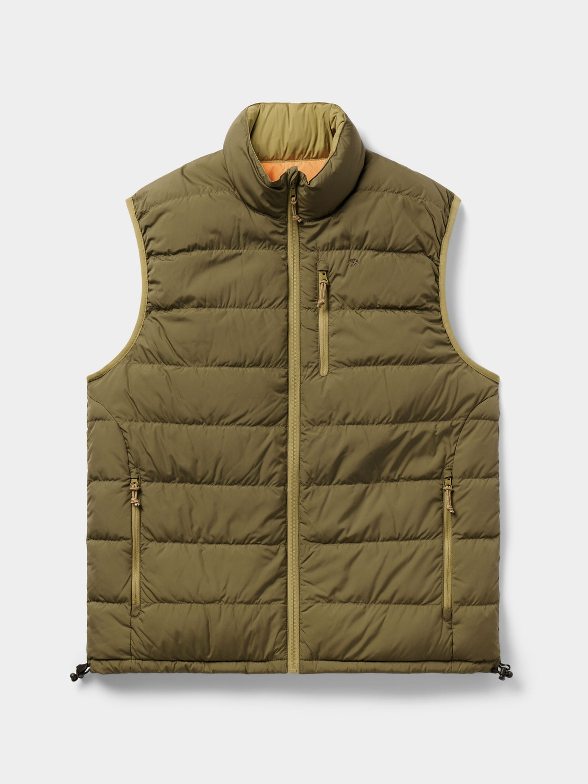 M's DryDown Reversible Vest - Wheat / Pin Oak