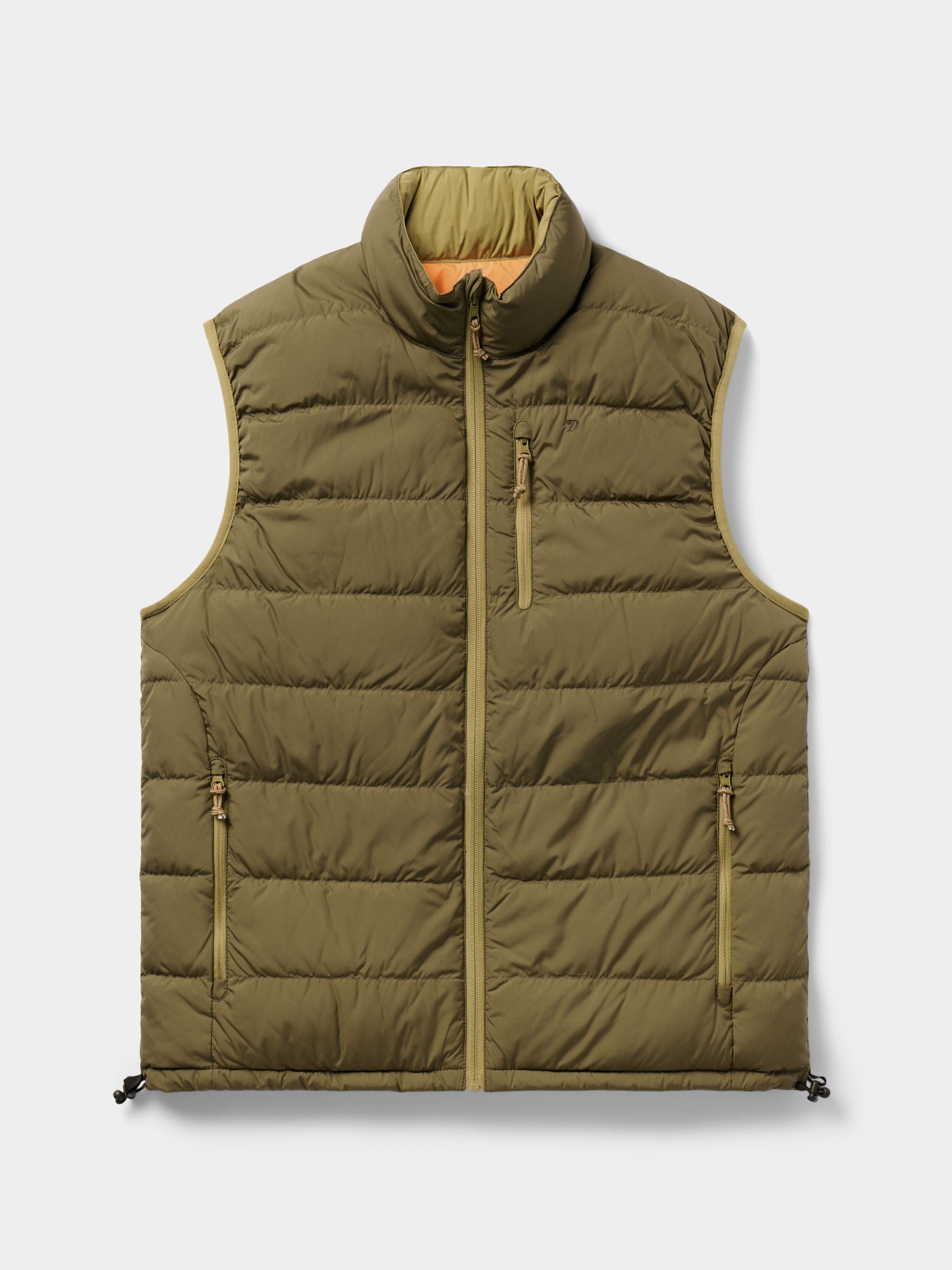 M's DryDown Reversible Vest - Wheat / Pin Oak
